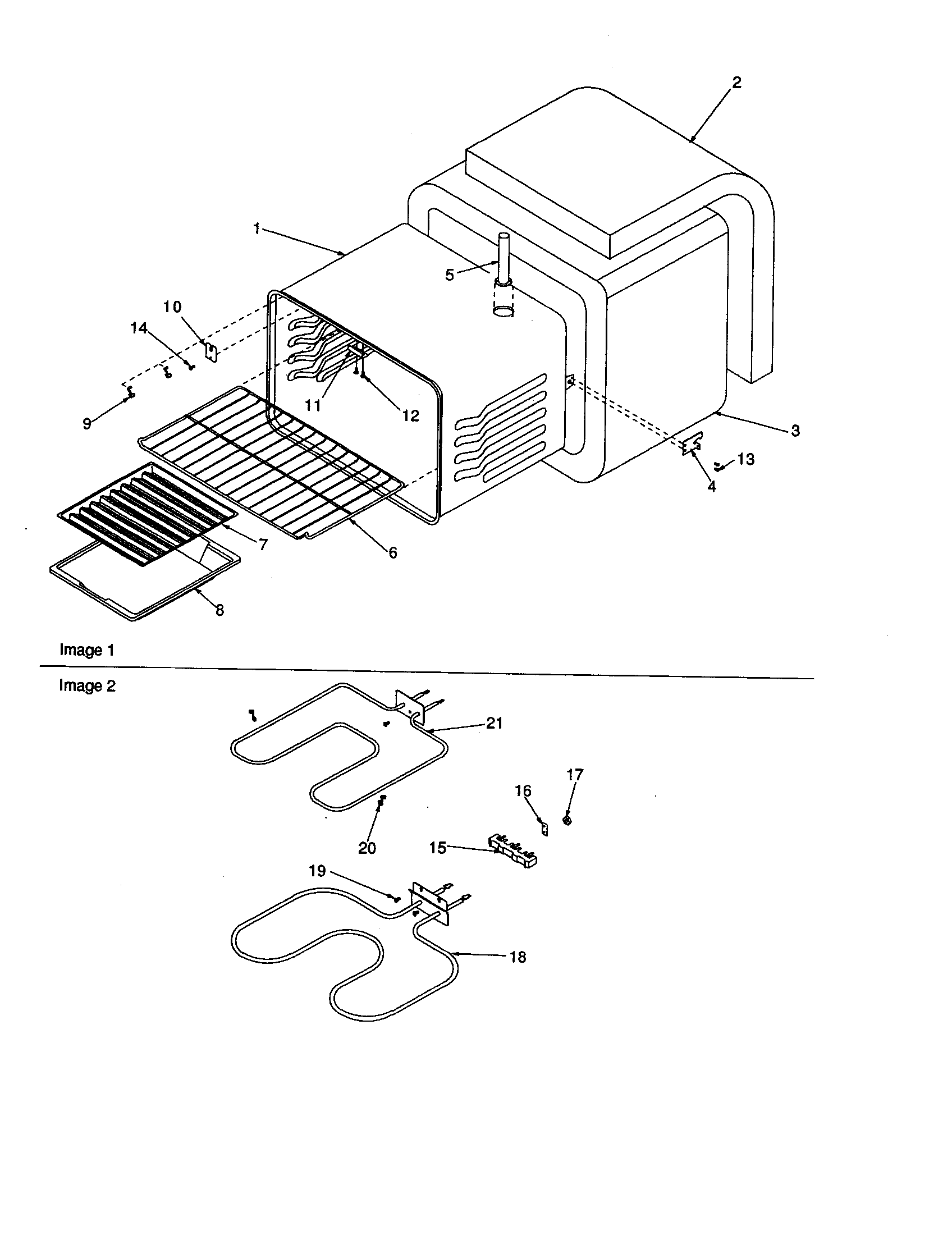 Amana ARR3100L-P1143649NL cavity diagram