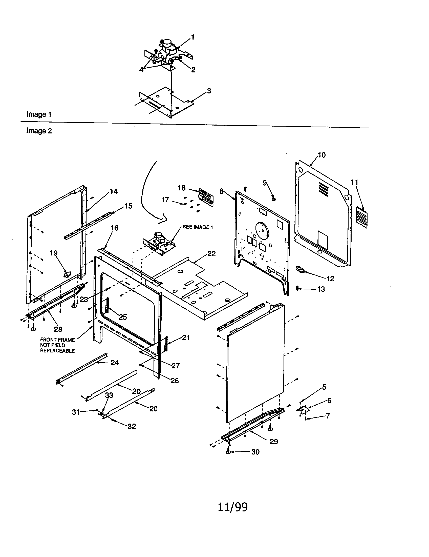 Amana ZRTC8500E-P1143803NE cabinet diagram
