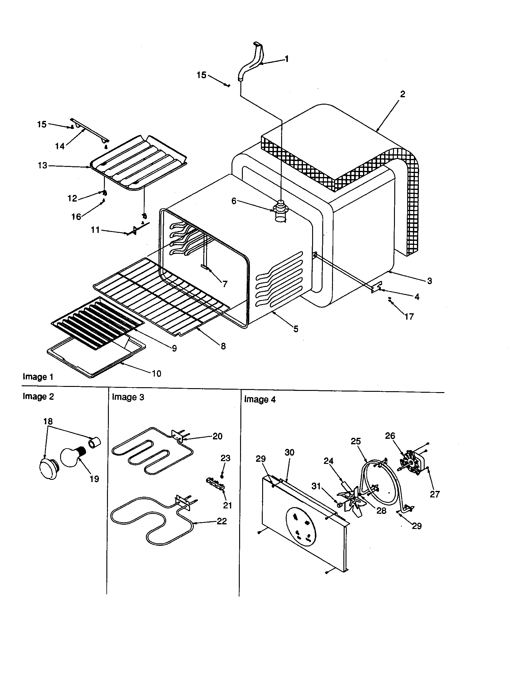 Amana ZRTC8500E-P1143803NE cavity diagram