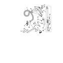 Kenmore 11629512991 hose and attachment diagram