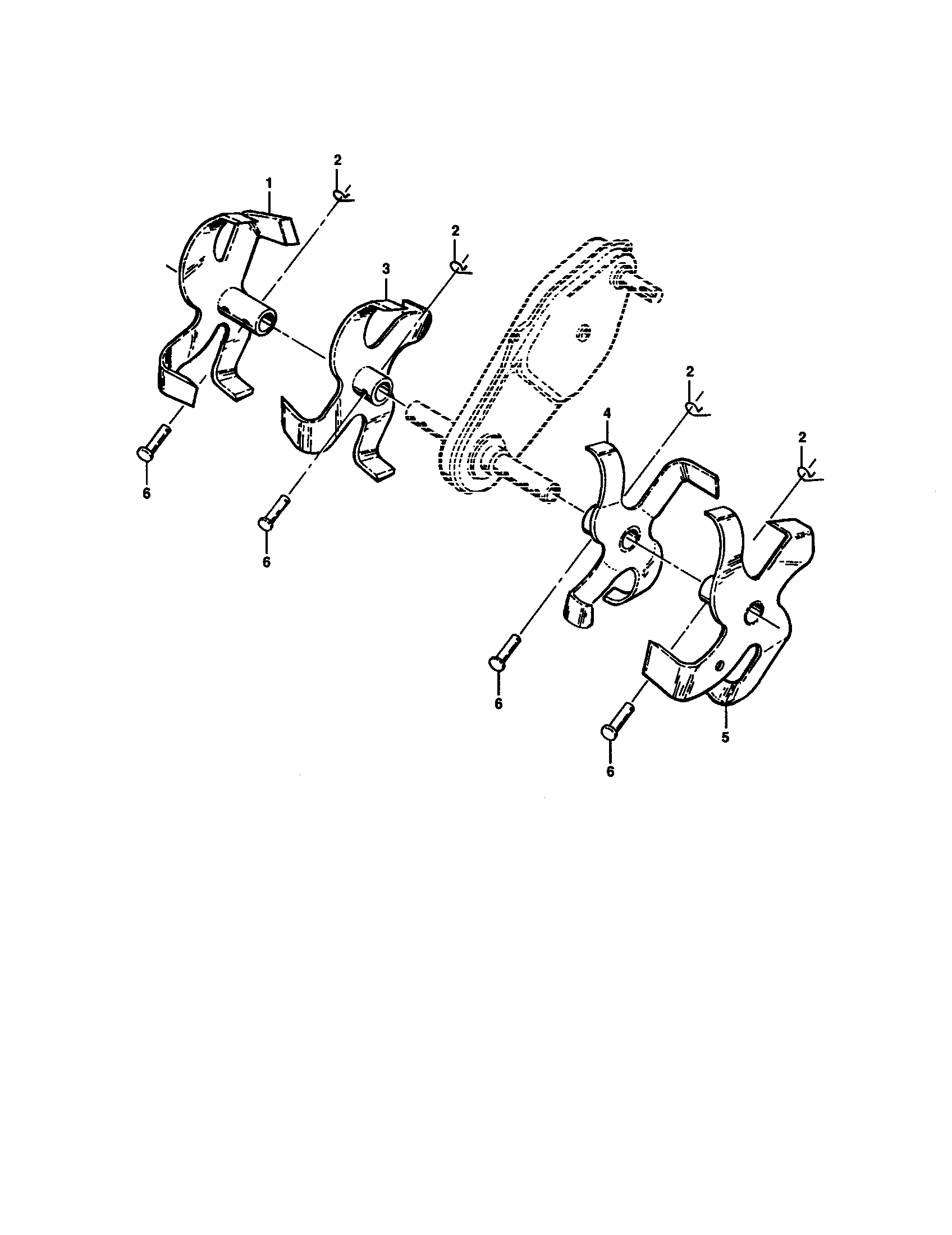 Craftsman 917292392 tine assembly diagram