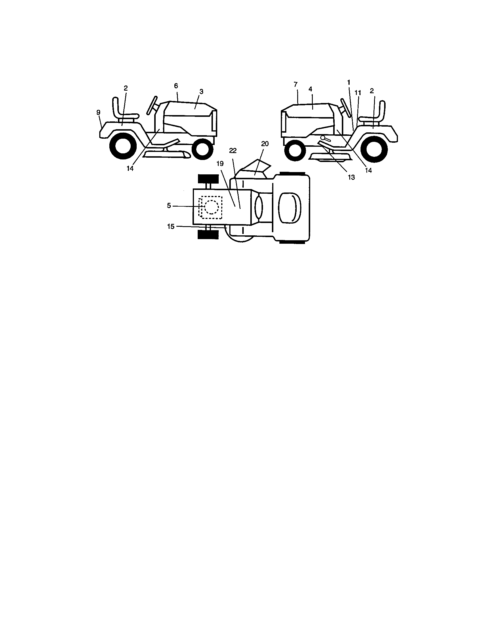 Craftsman 917270960 decals diagram