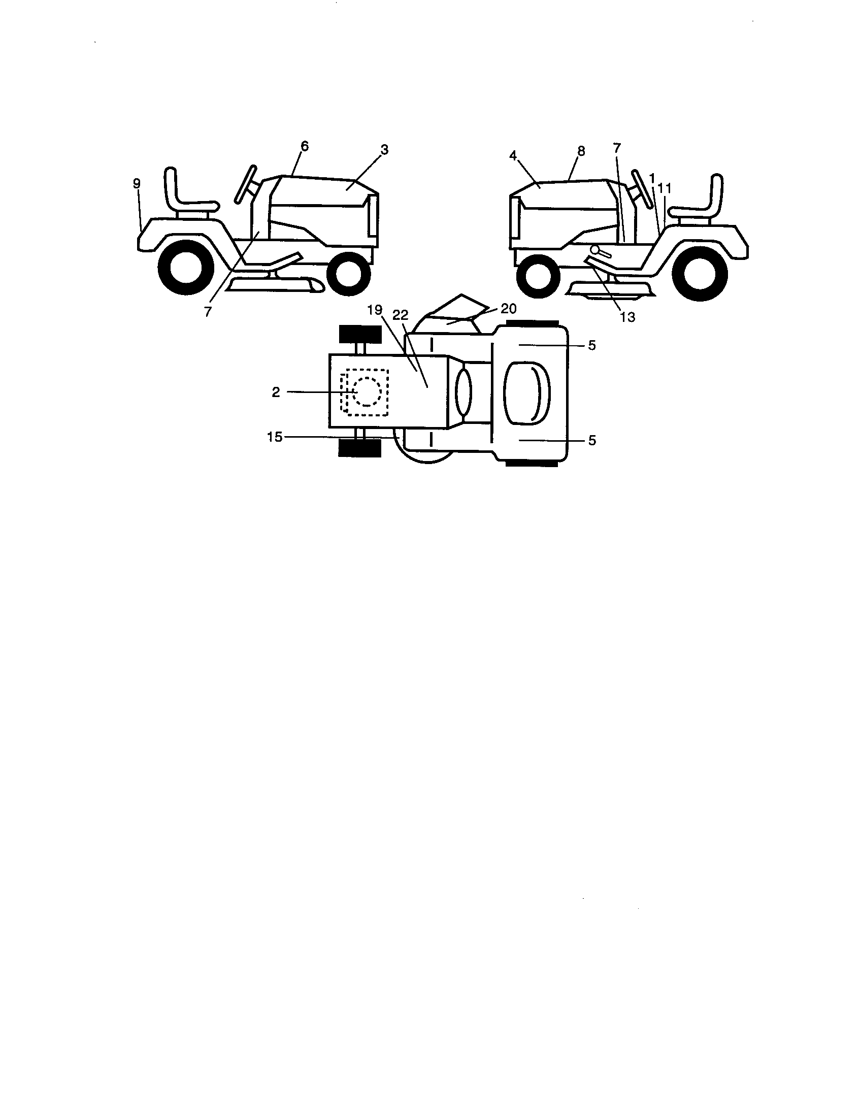 Craftsman 917270951 decals diagram