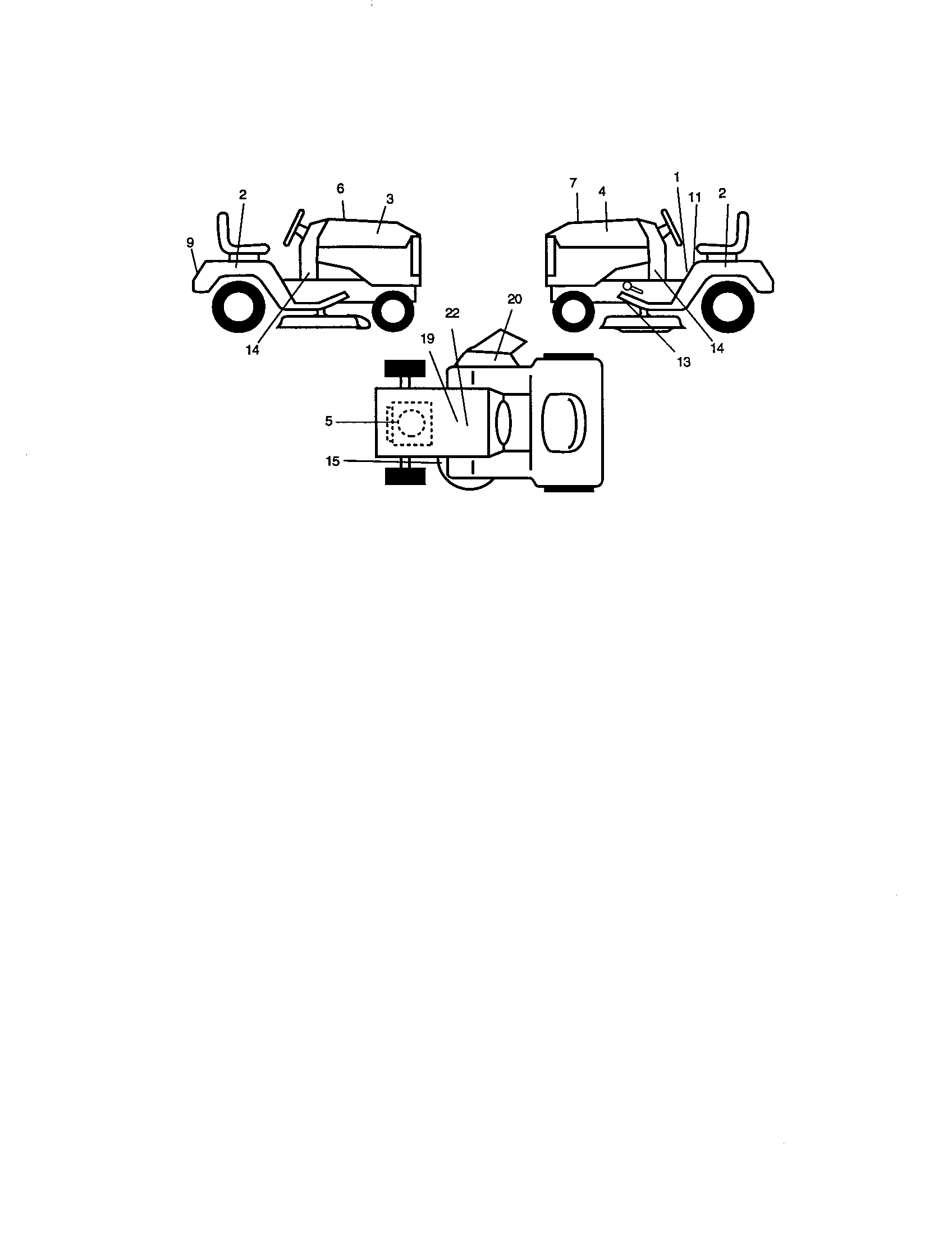 Craftsman 917270920 decals diagram