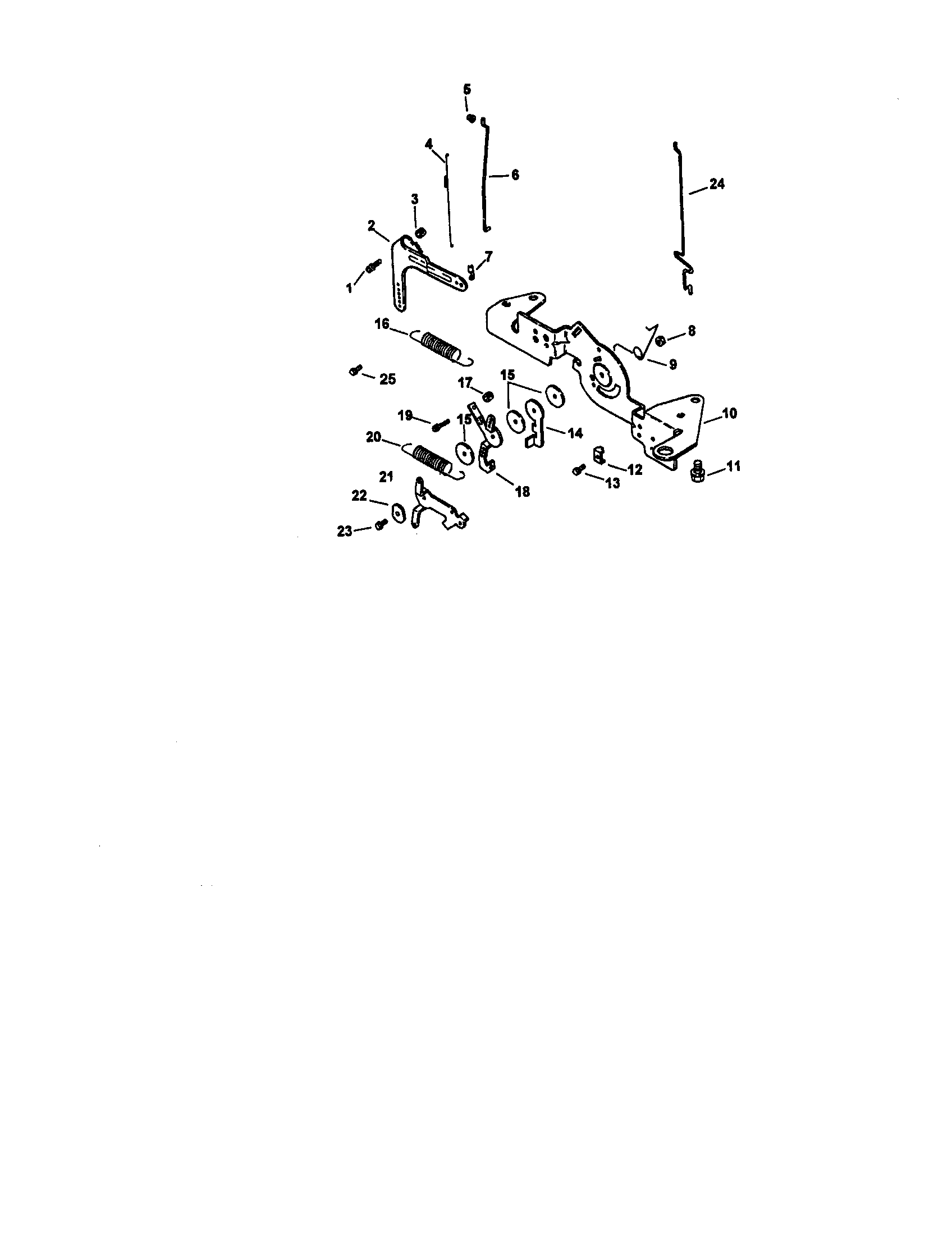 Craftsman 917272950 engine controls diagram