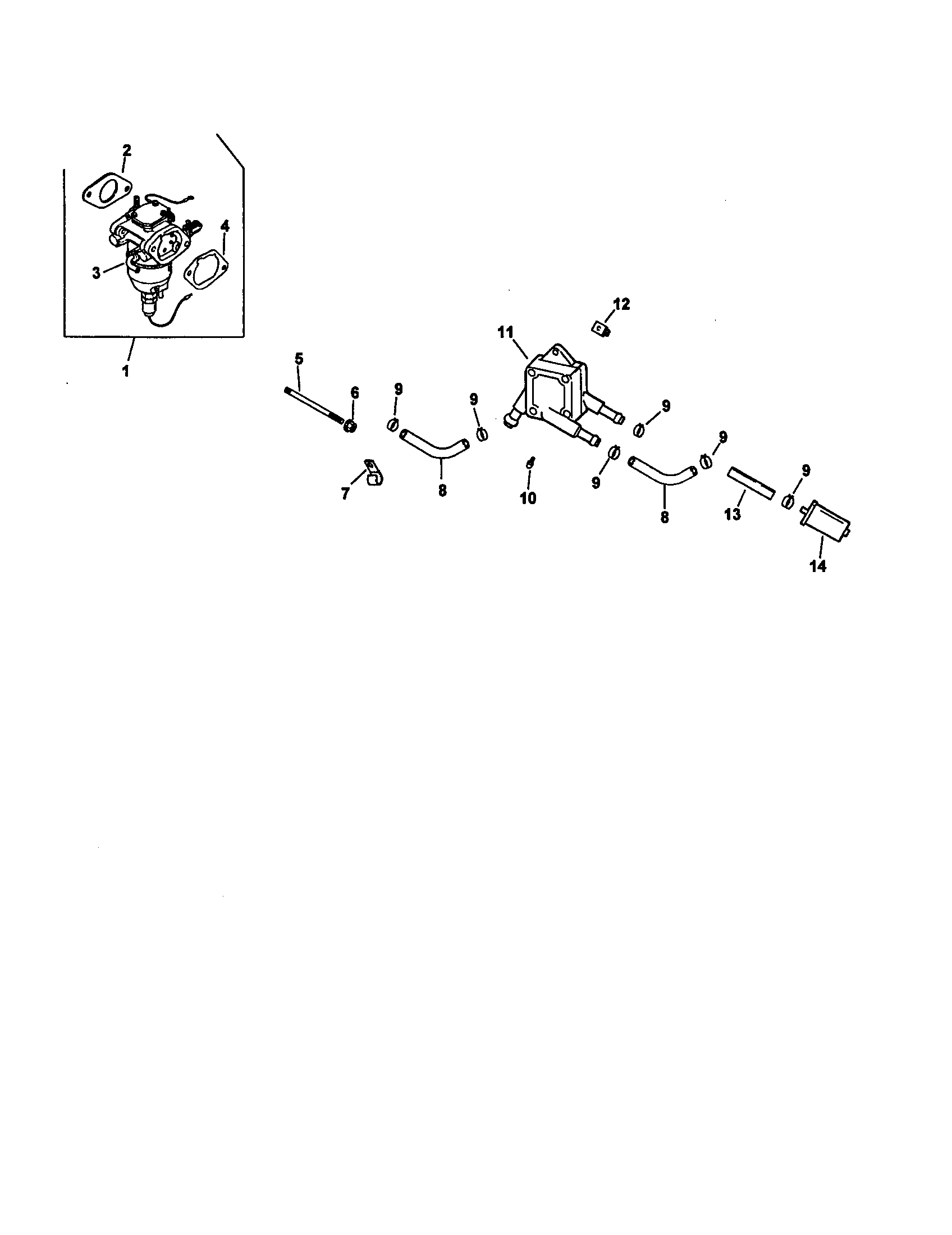 Craftsman 917272950 fuel system diagram