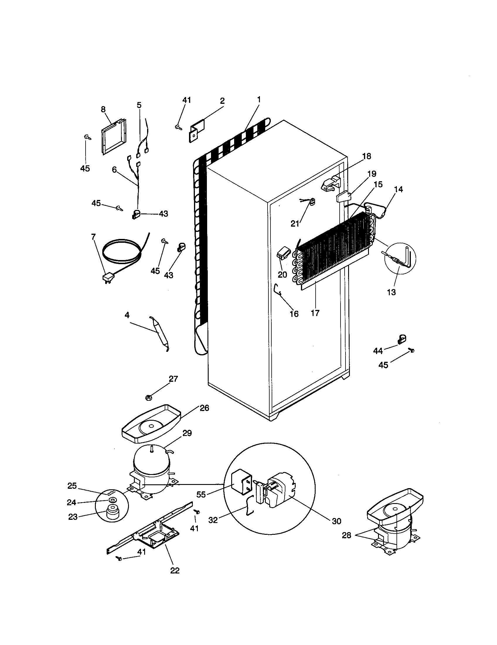 Kenmore 25338677995 system diagram