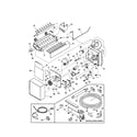 Kenmore 25338674895 ice maker diagram