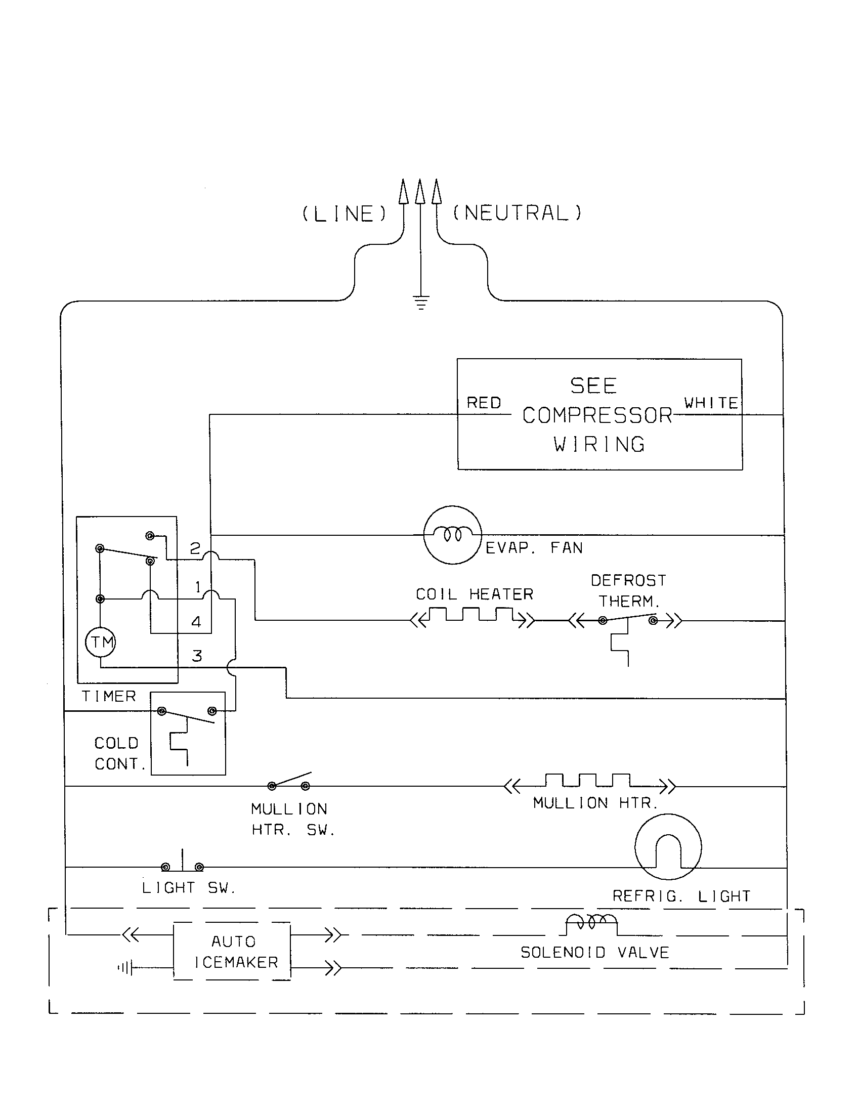 Kenmore 25338677995 wiring schematic diagram