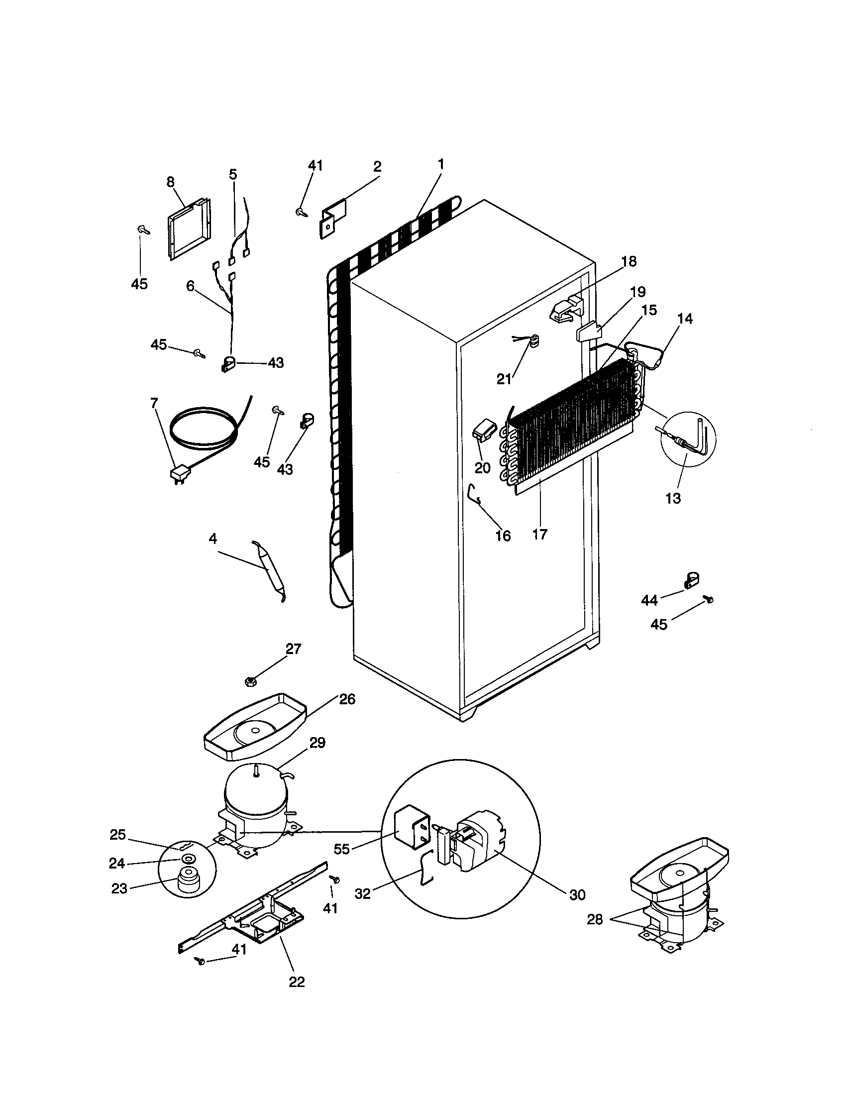 Kenmore 25336601895 system diagram