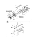 Kenmore 59670002990 ice maker assembly and parts diagram