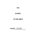 Craftsman 663818100 no parts available 11/22/1999 diagram