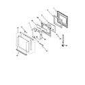 Whirlpool GBD277PDQ2 oven door diagram