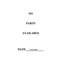 Craftsman 66390471 no parts available 11/24/1999 diagram
