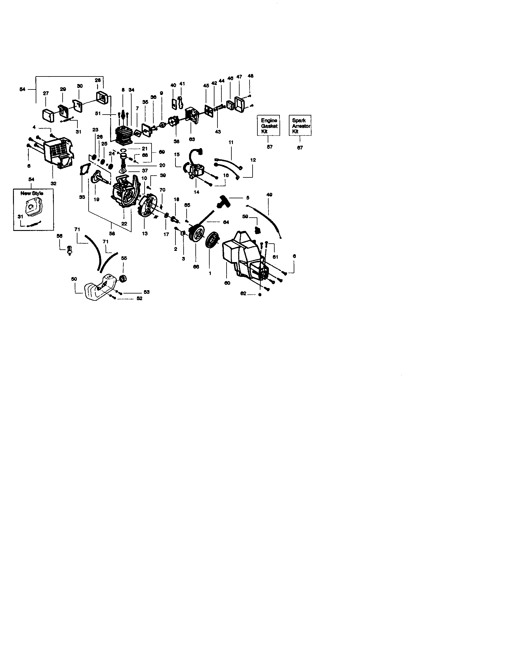 Craftsman 358795300 crankcase diagram