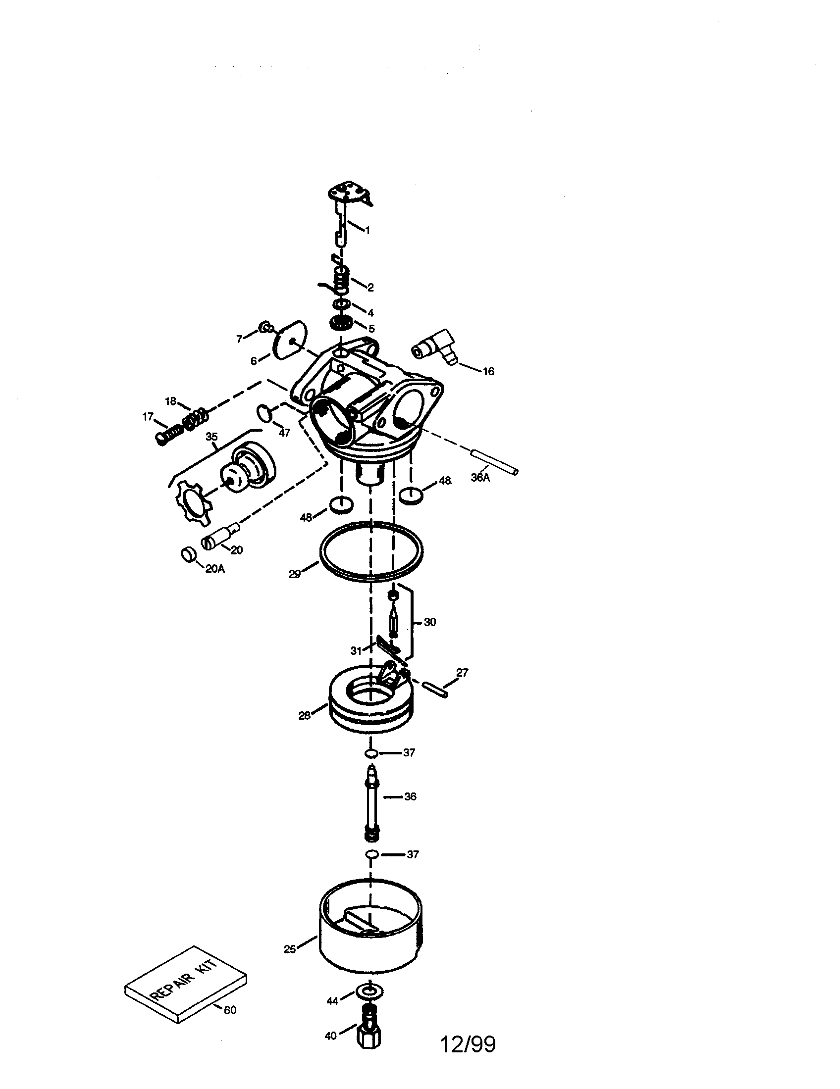 Craftsman 917377811 carburetor 640271 diagram