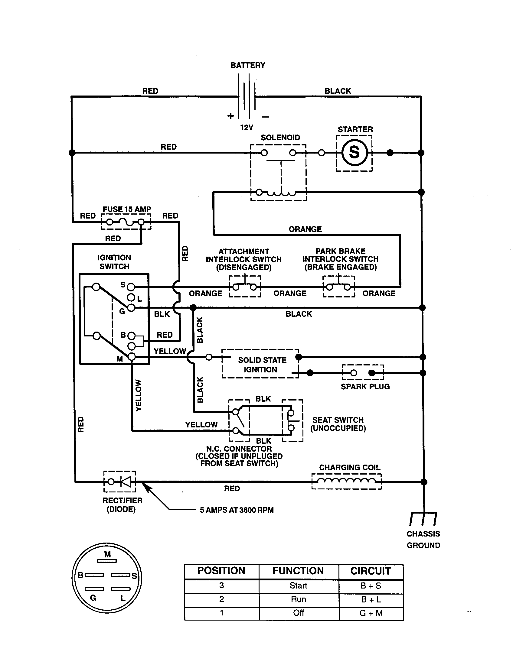 Craftsman C950-60901-0 electrical schematic diagram