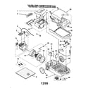 Kenmore 11629612992 vacuum cleaner diagram