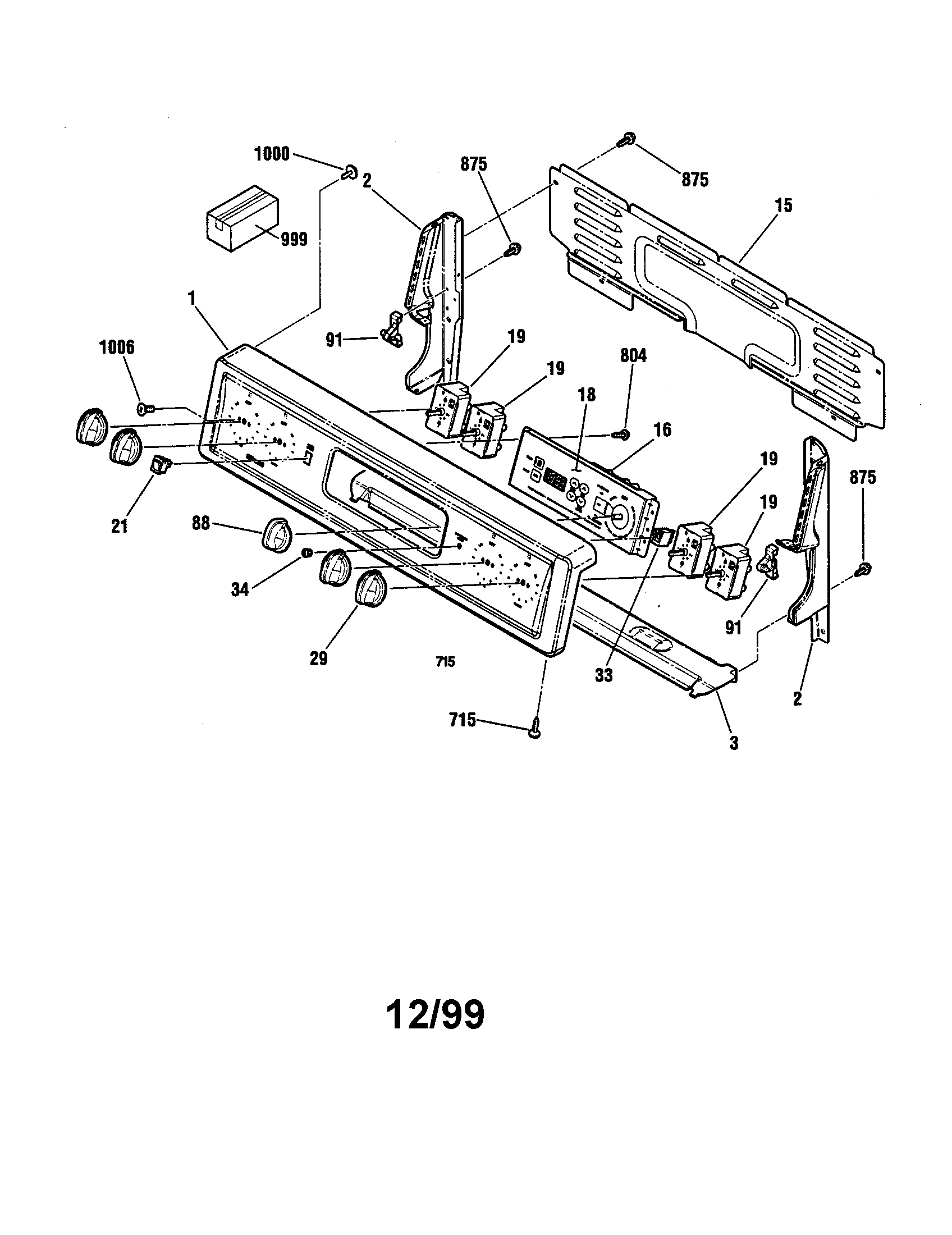 Kenmore 91193218990 backguard diagram