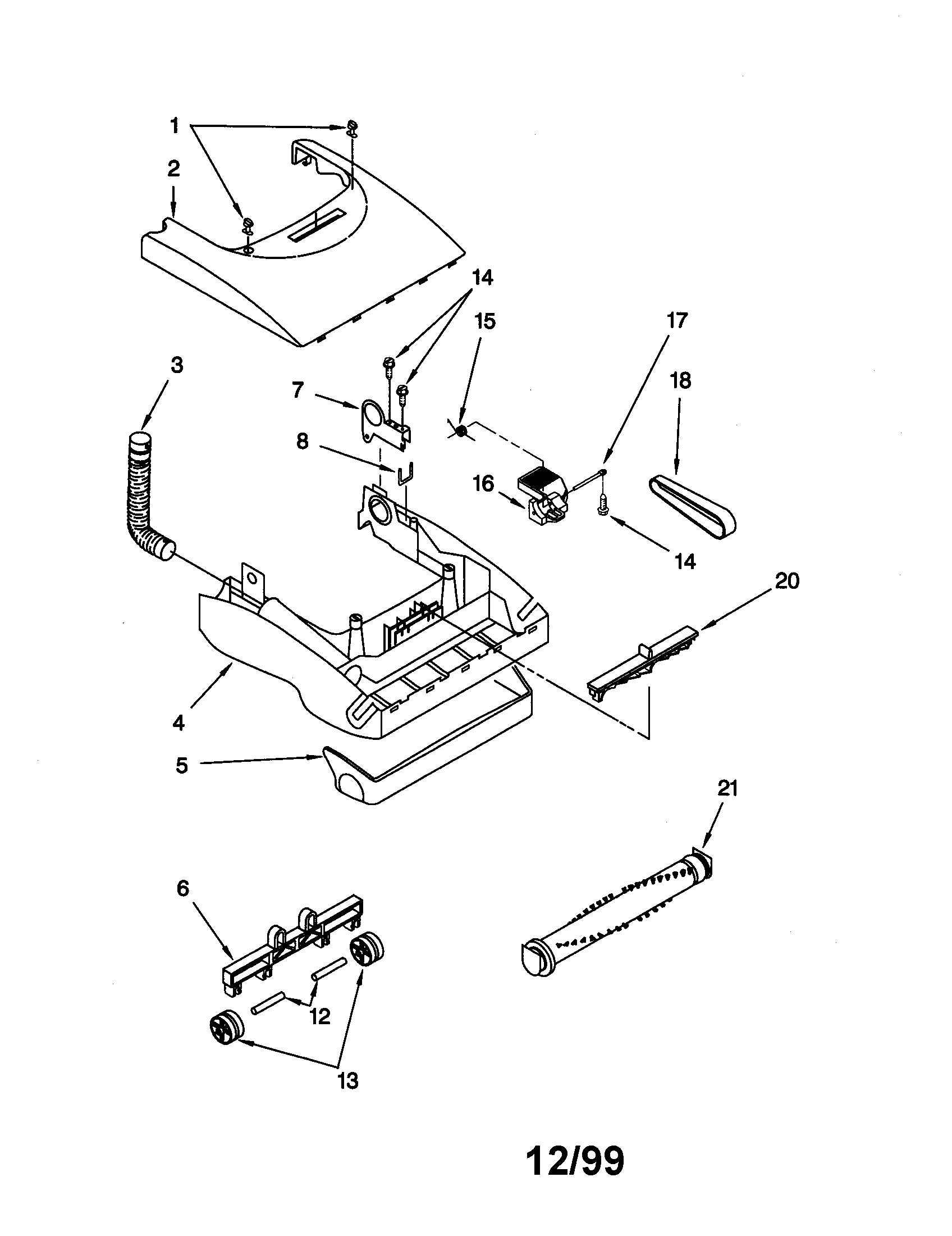 Kenmore 11639109991 nozzle diagram