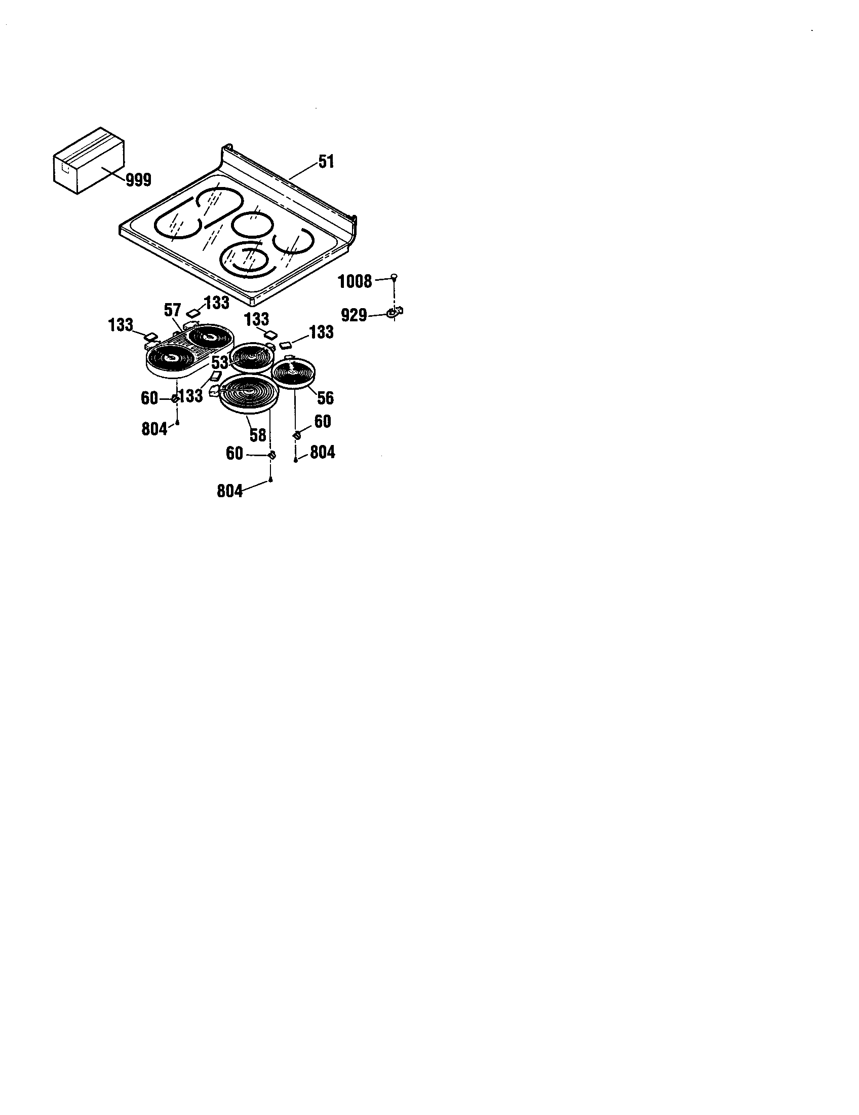 Kenmore 91199002990 maintop diagram