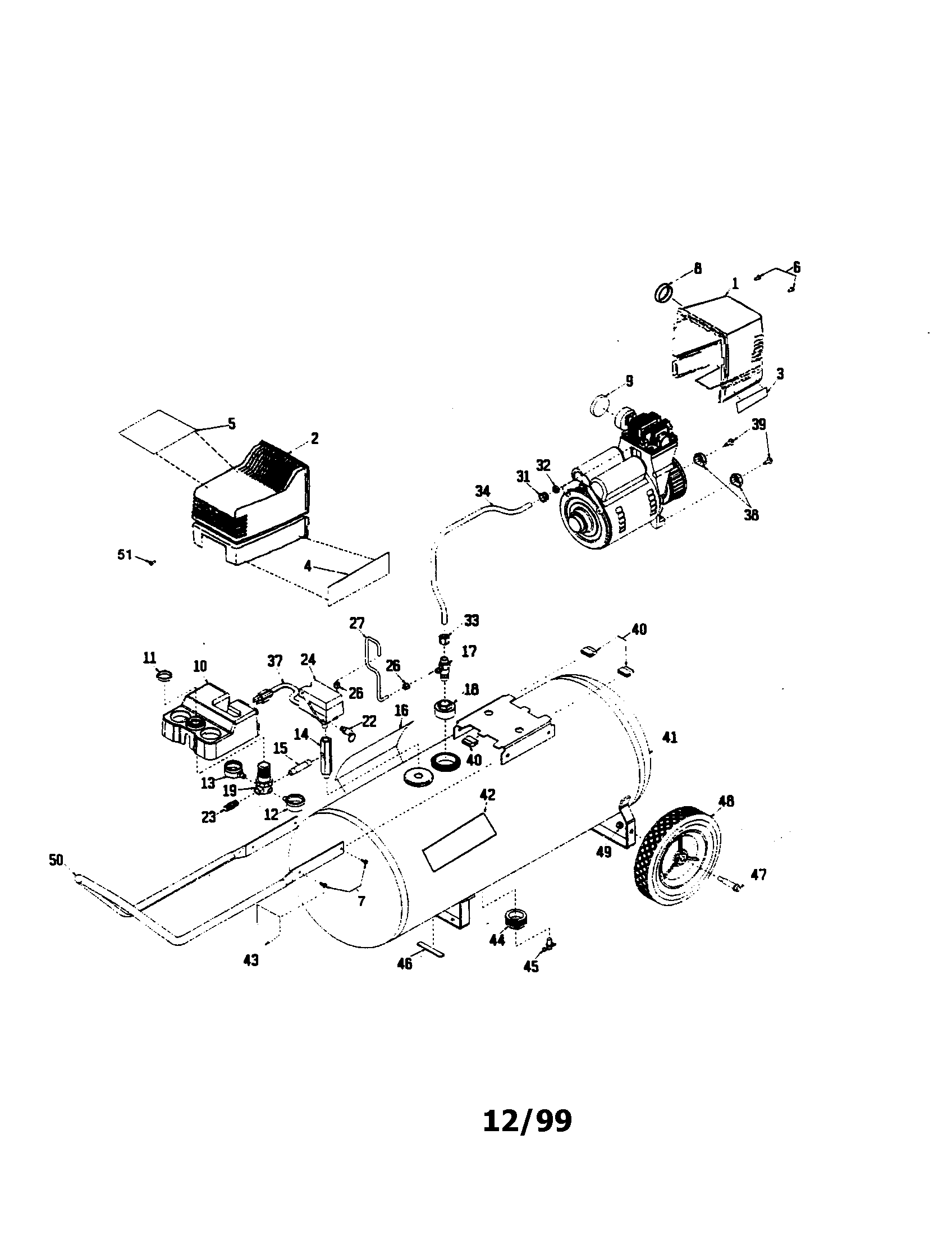 Craftsman 919165070 air compressor diagram