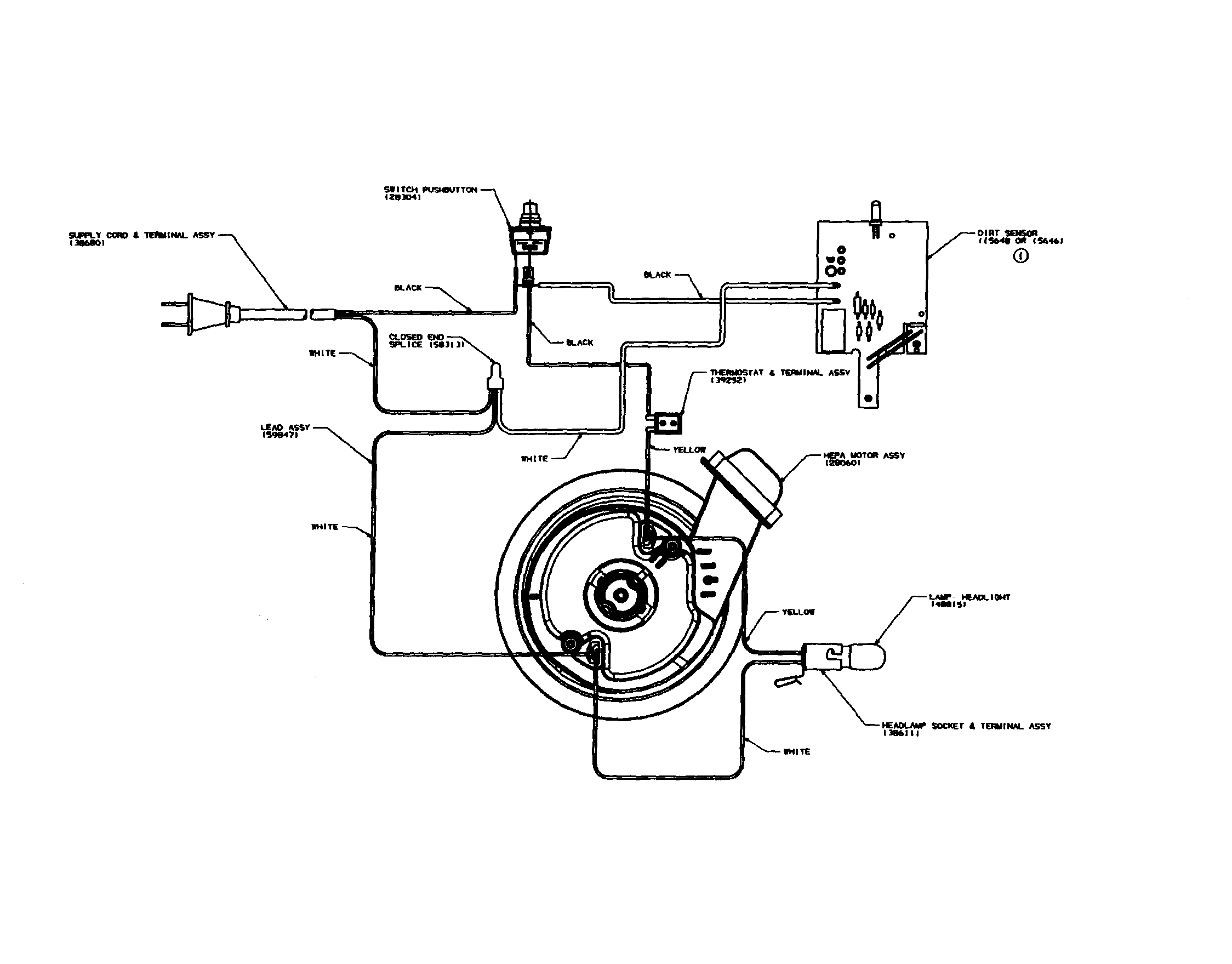 Eureka 4482BT-1 wiring diagram diagram