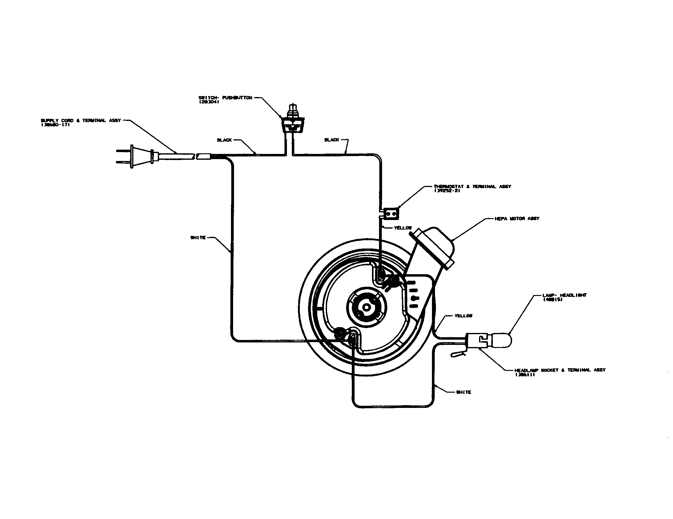 Eureka 4374AT-2 wiring diagram diagram