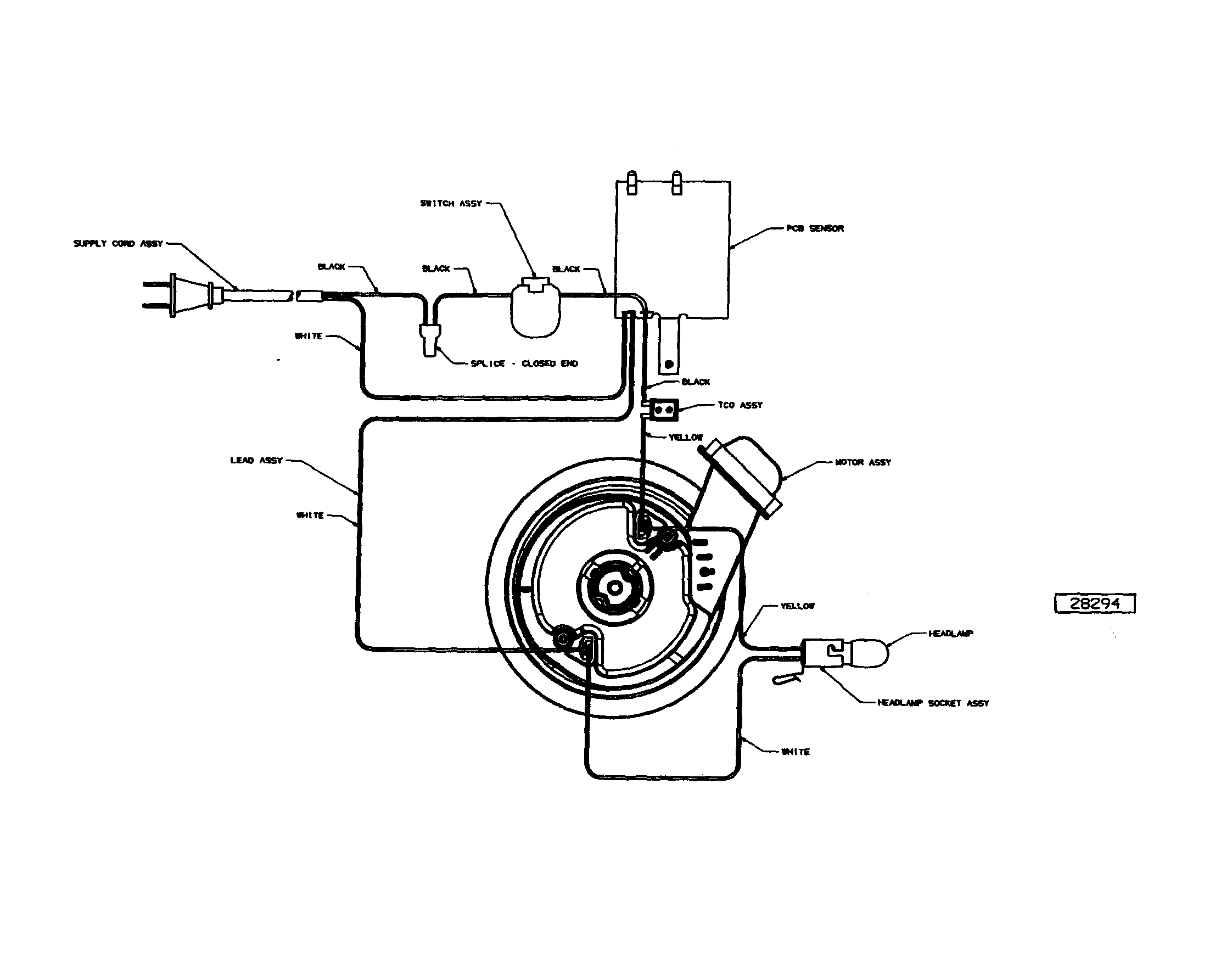 Eureka 4483AT-1 wiring diagram diagram