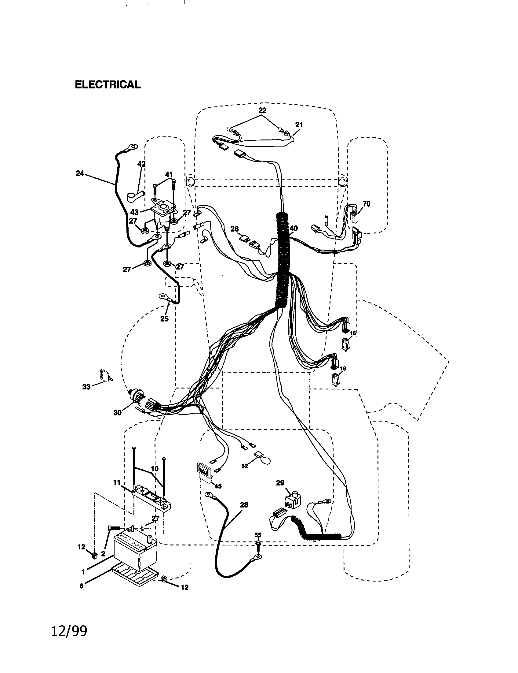 Craftsman 917270950 electrical diagram