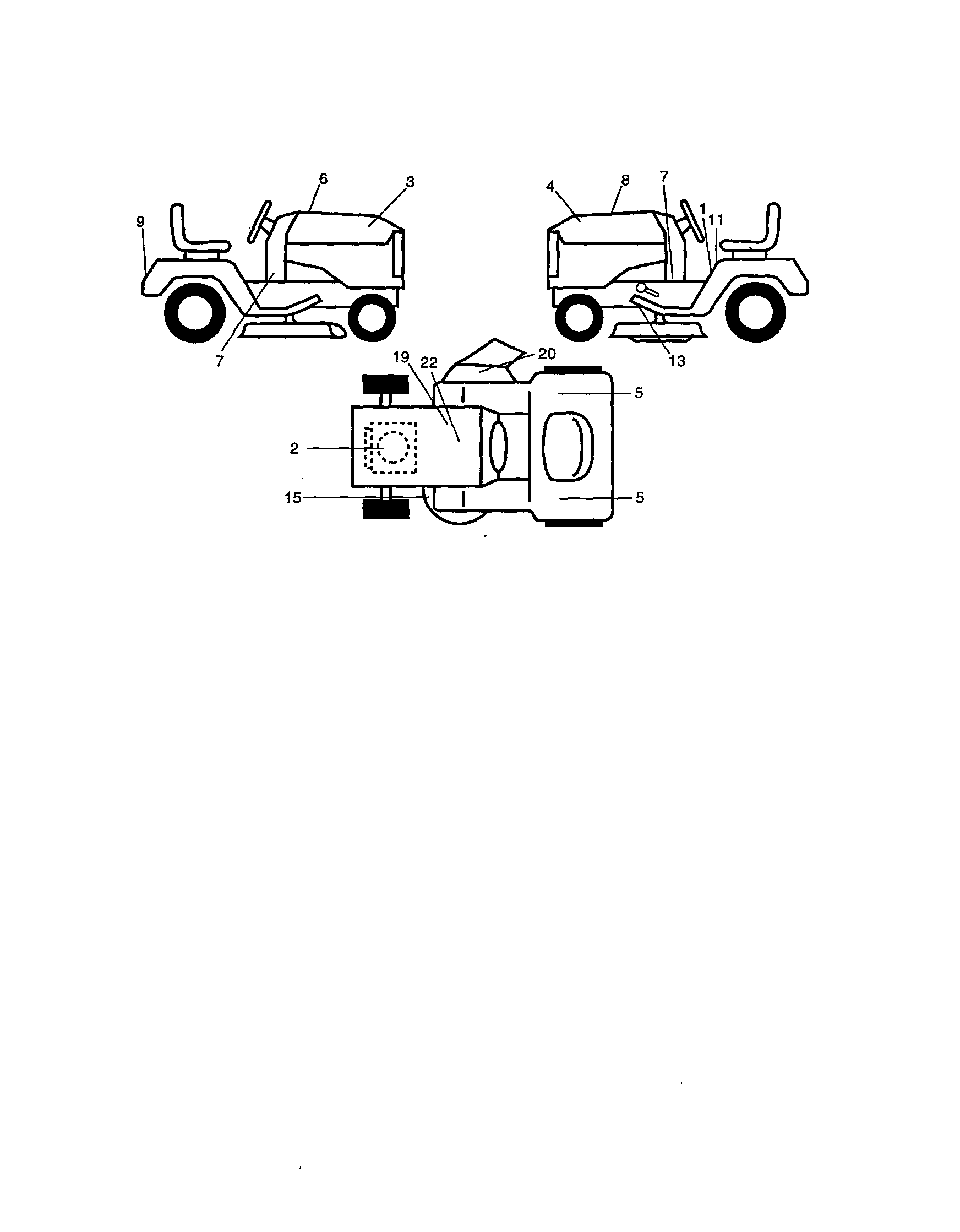 Craftsman 917270950 decals diagram