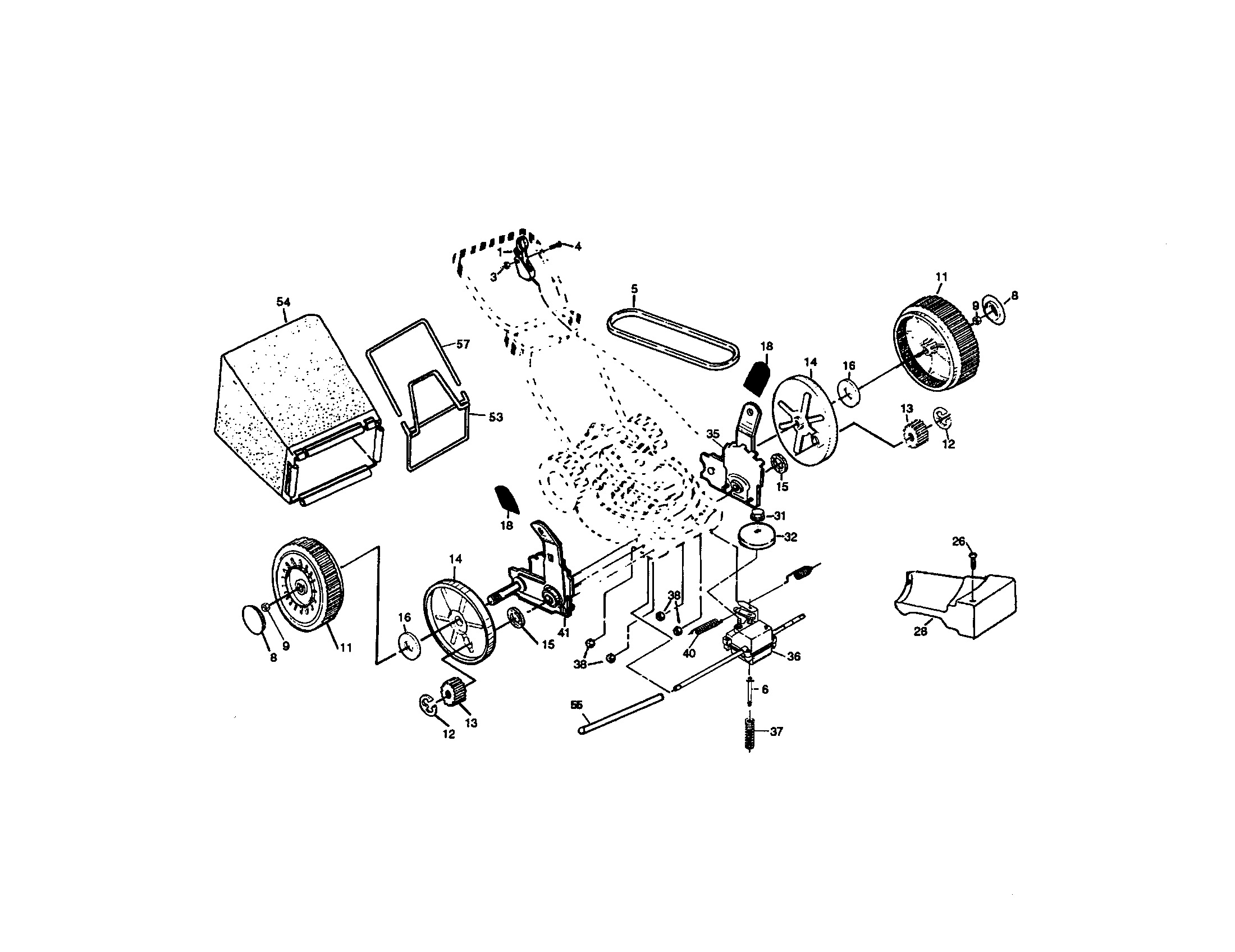 Craftsman 917377523 tire and wheel assembly diagram
