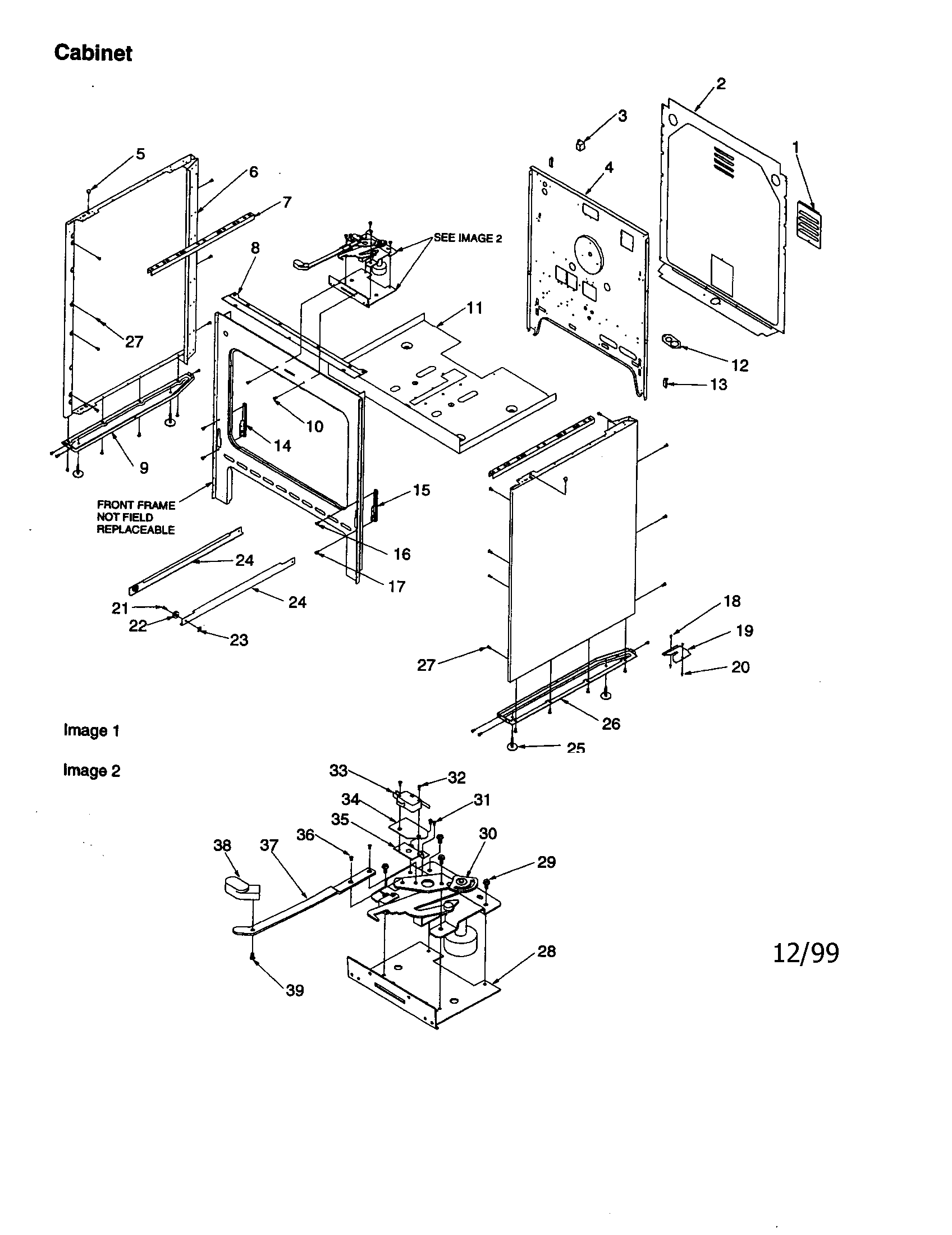 Amana ART6002L-P1143654NL cabinet diagram