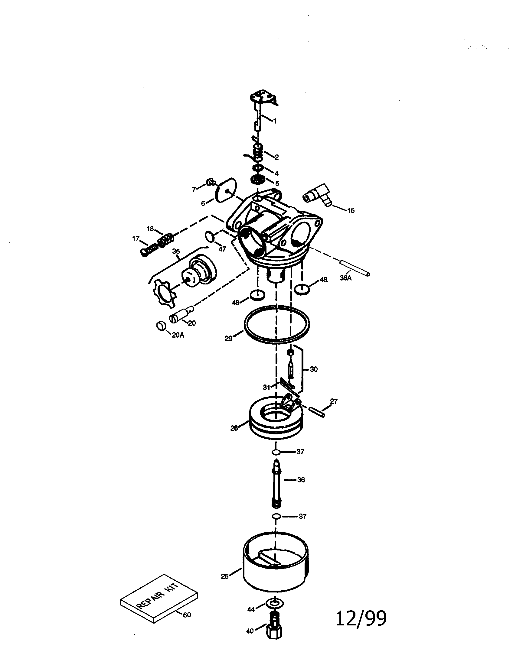 Craftsman 917379401 carburetor diagram