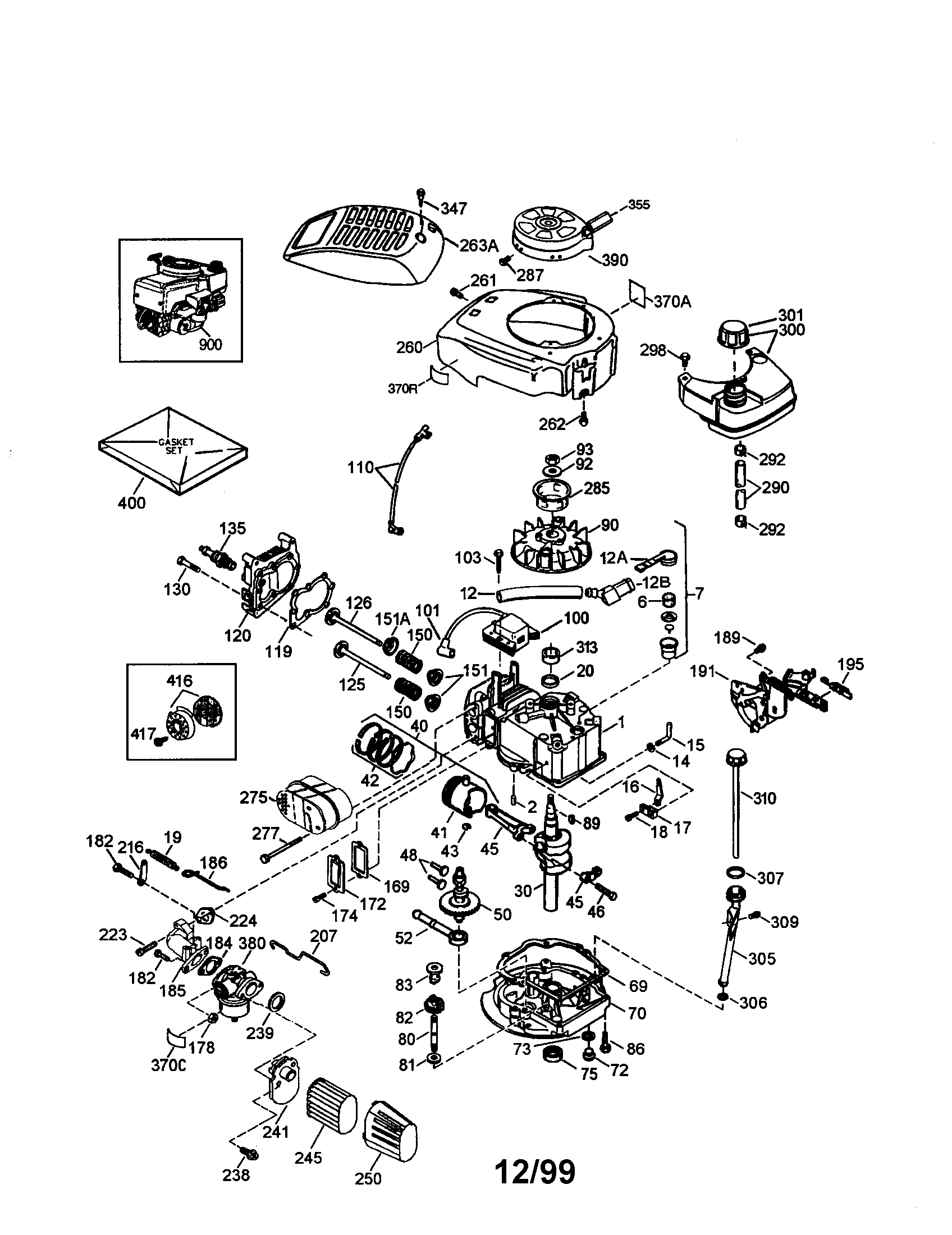 Craftsman 917377380 engine diagram