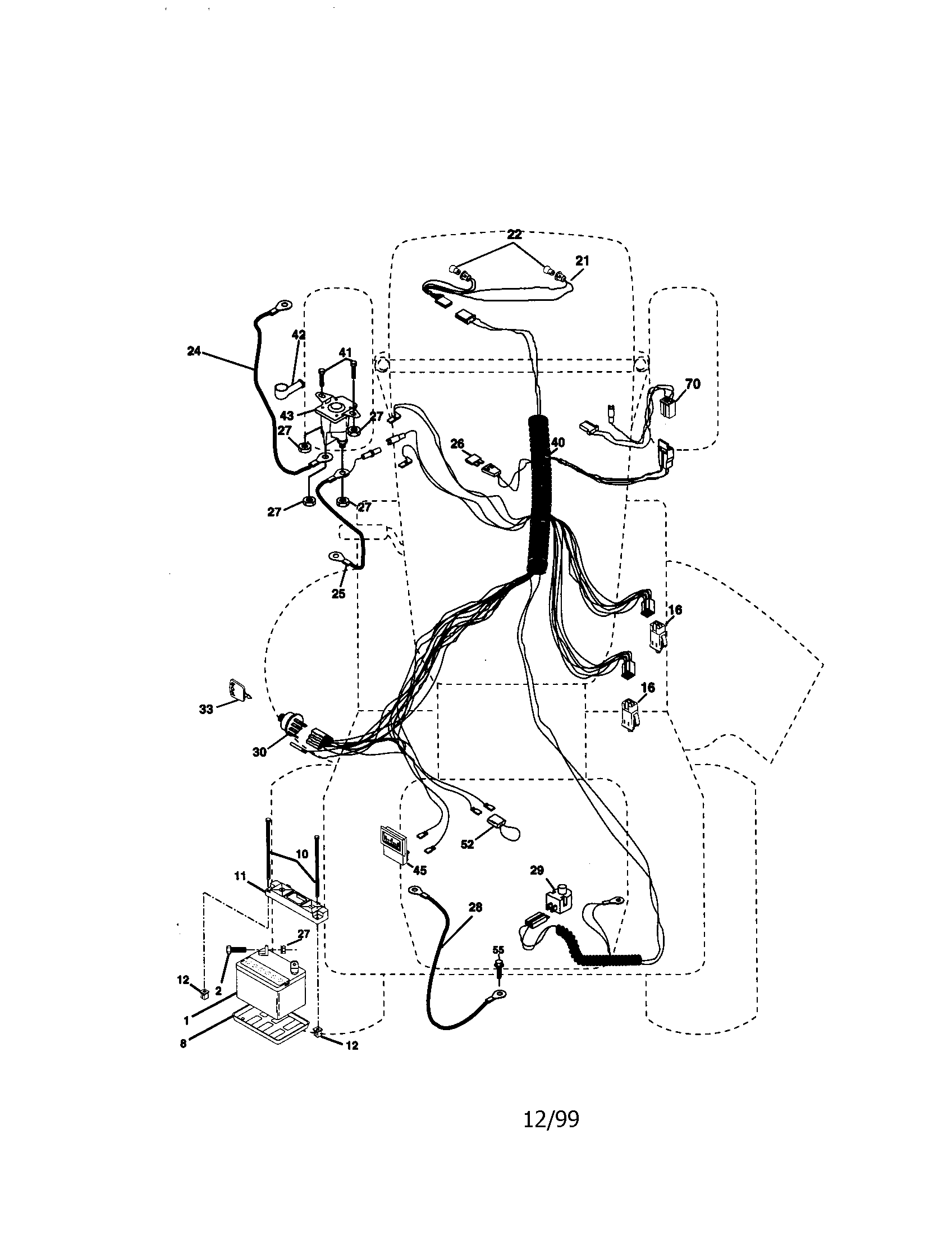 Craftsman 917270961 electrical diagram