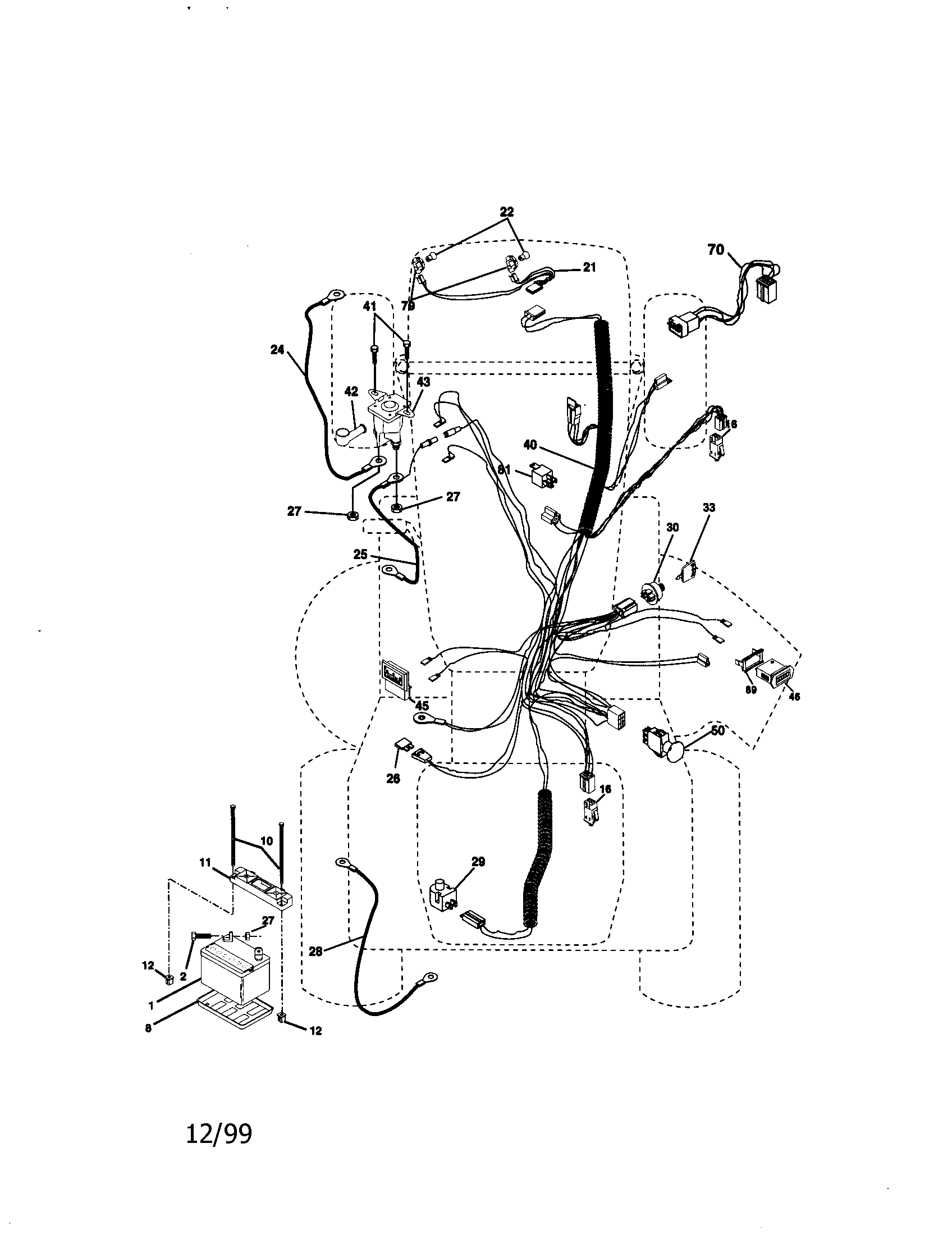 Craftsman 917273222 electrical diagram