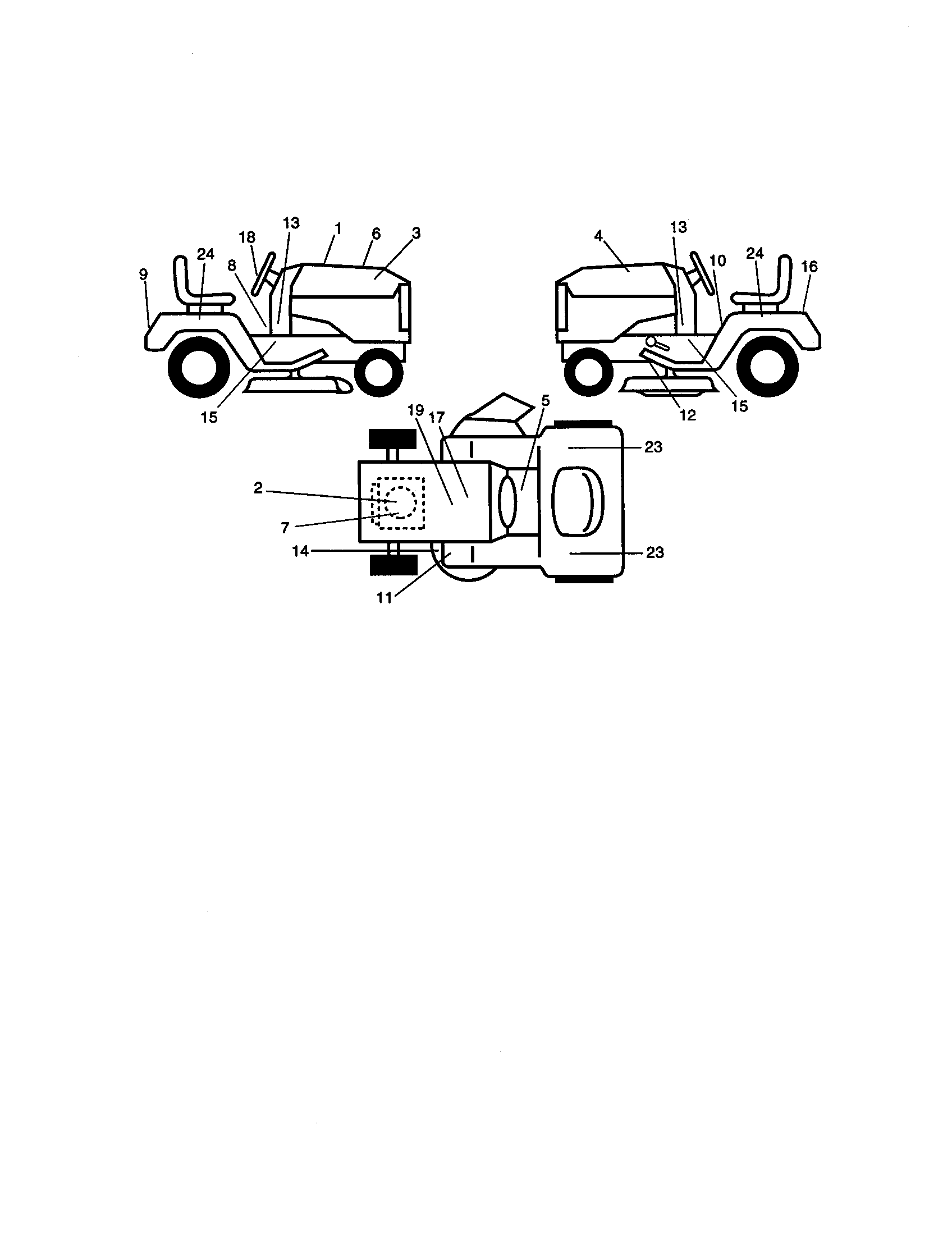 Craftsman 917273222 decals diagram