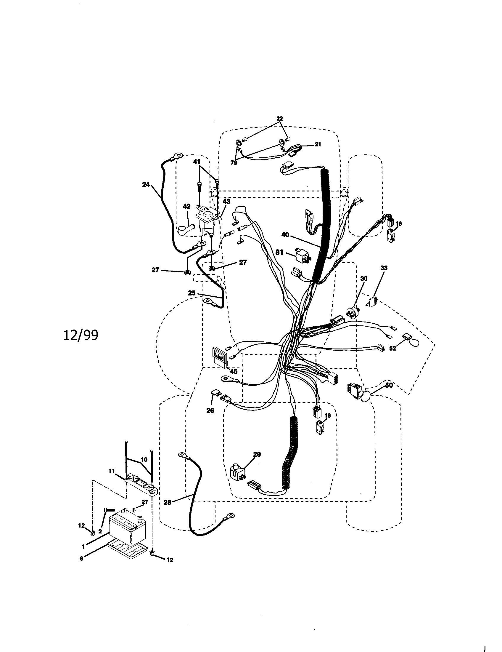 Craftsman 917273100 electrical diagram