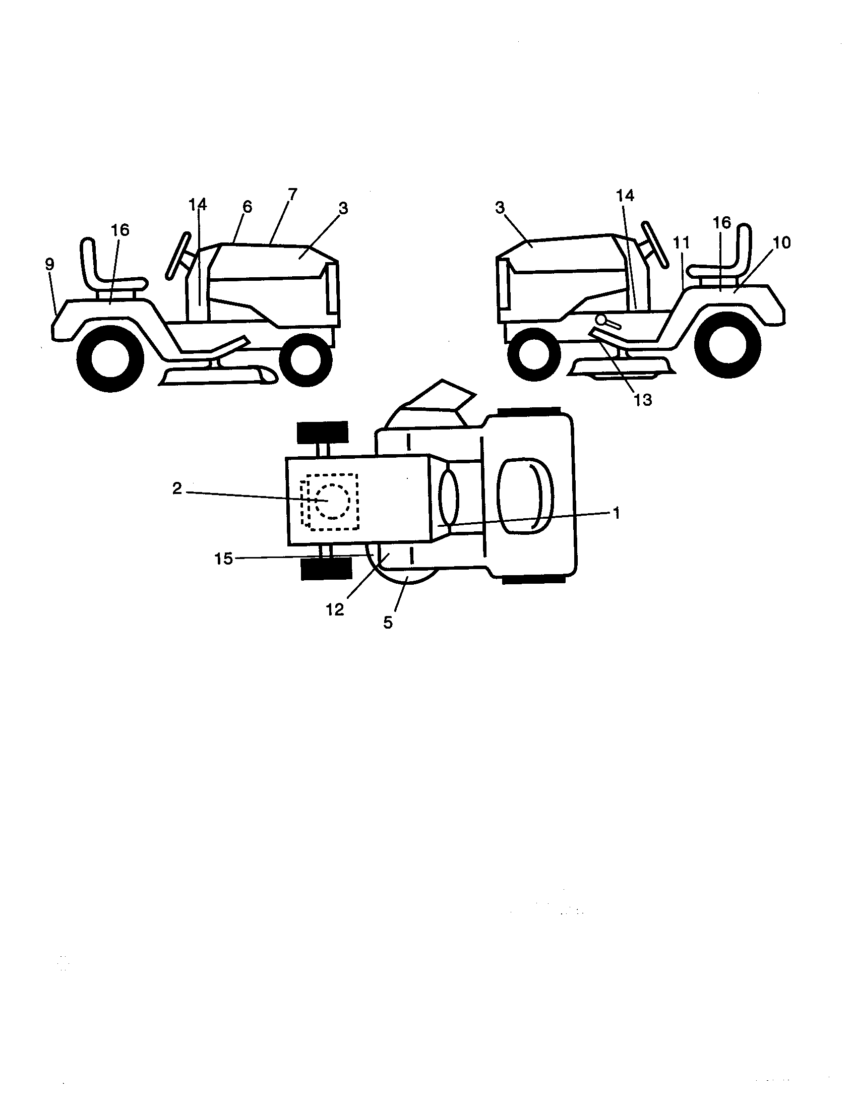 Craftsman 917270531 decals diagram
