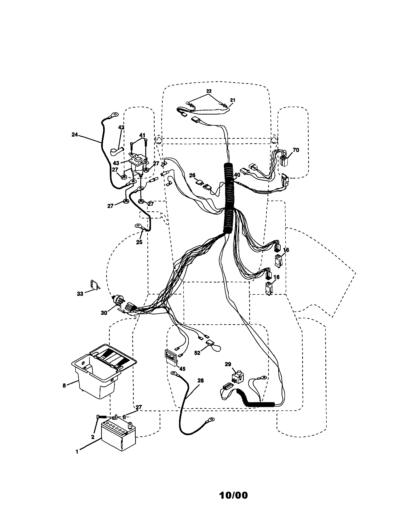 Craftsman 917270653 electrical diagram