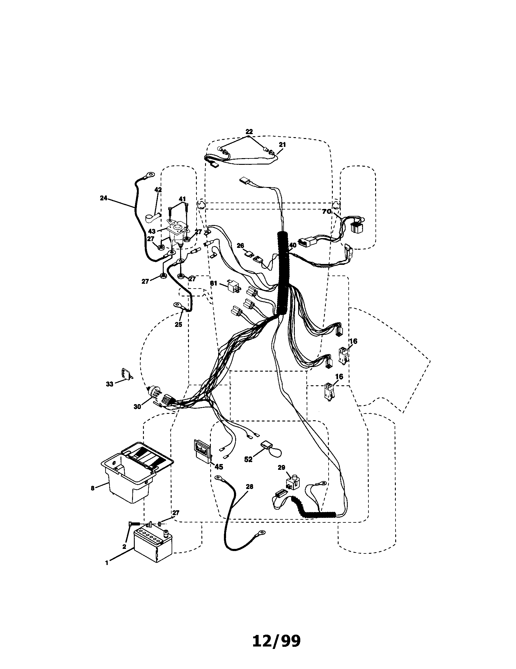 Craftsman 917271050 electrical diagram