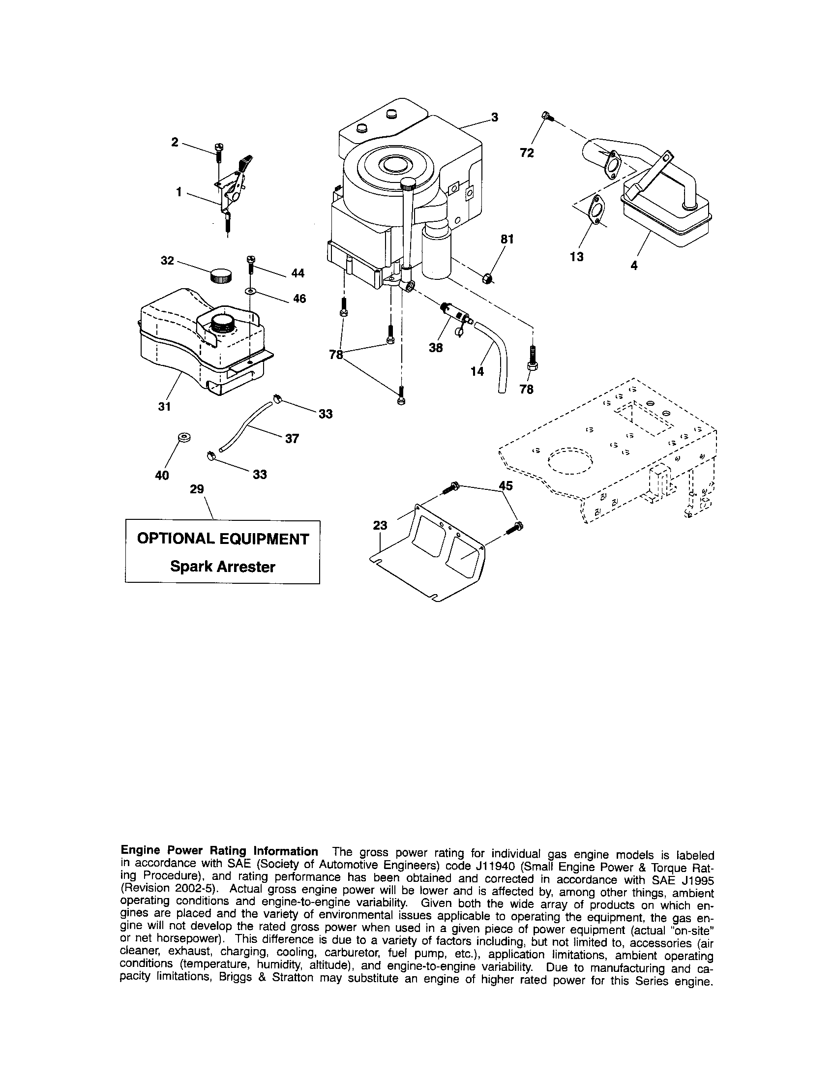 Craftsman 917287032 engine diagram