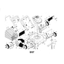 Craftsman 917371522 lawn mower diagram