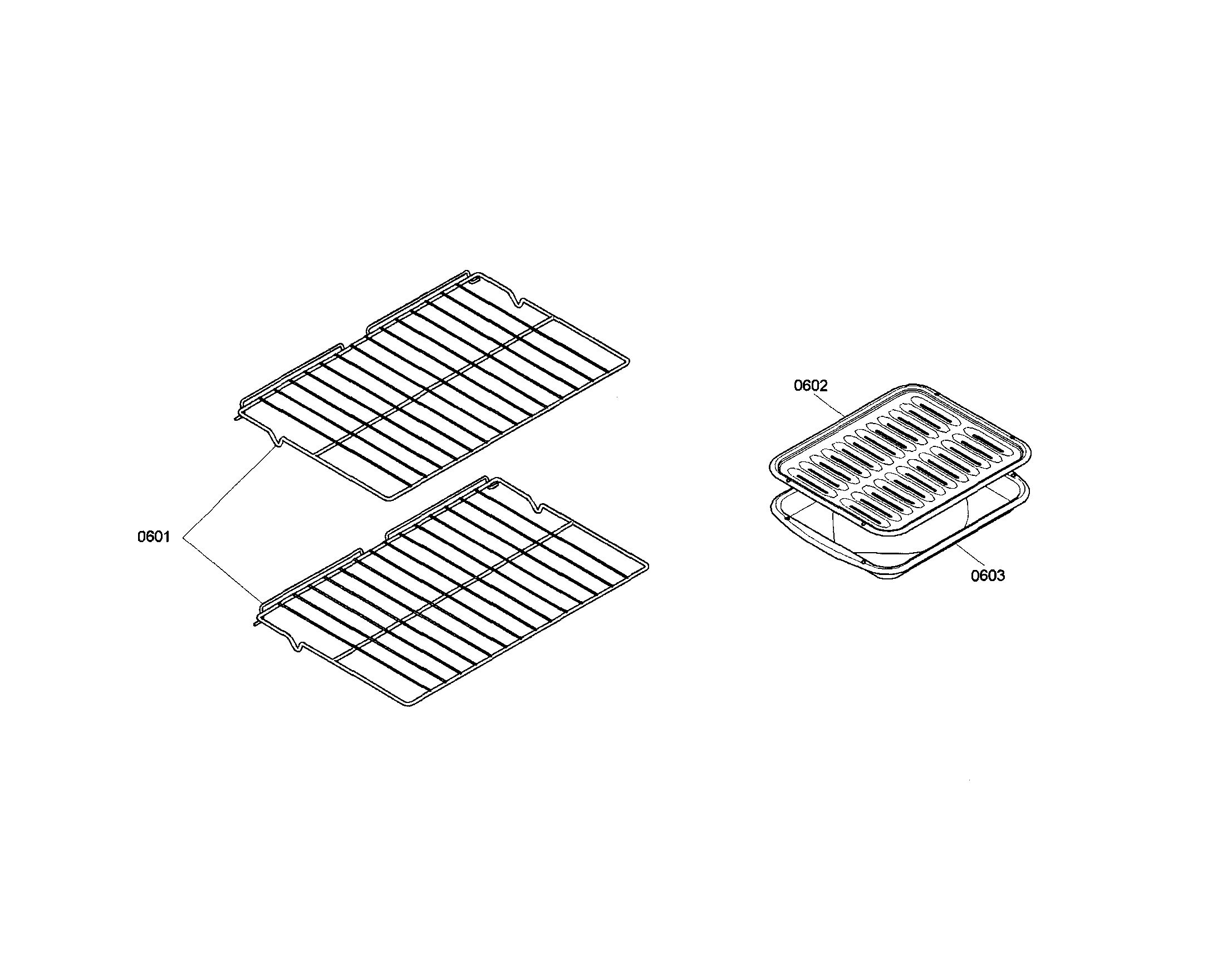 Bosch HBL3320UC/01 shelf/rack diagram