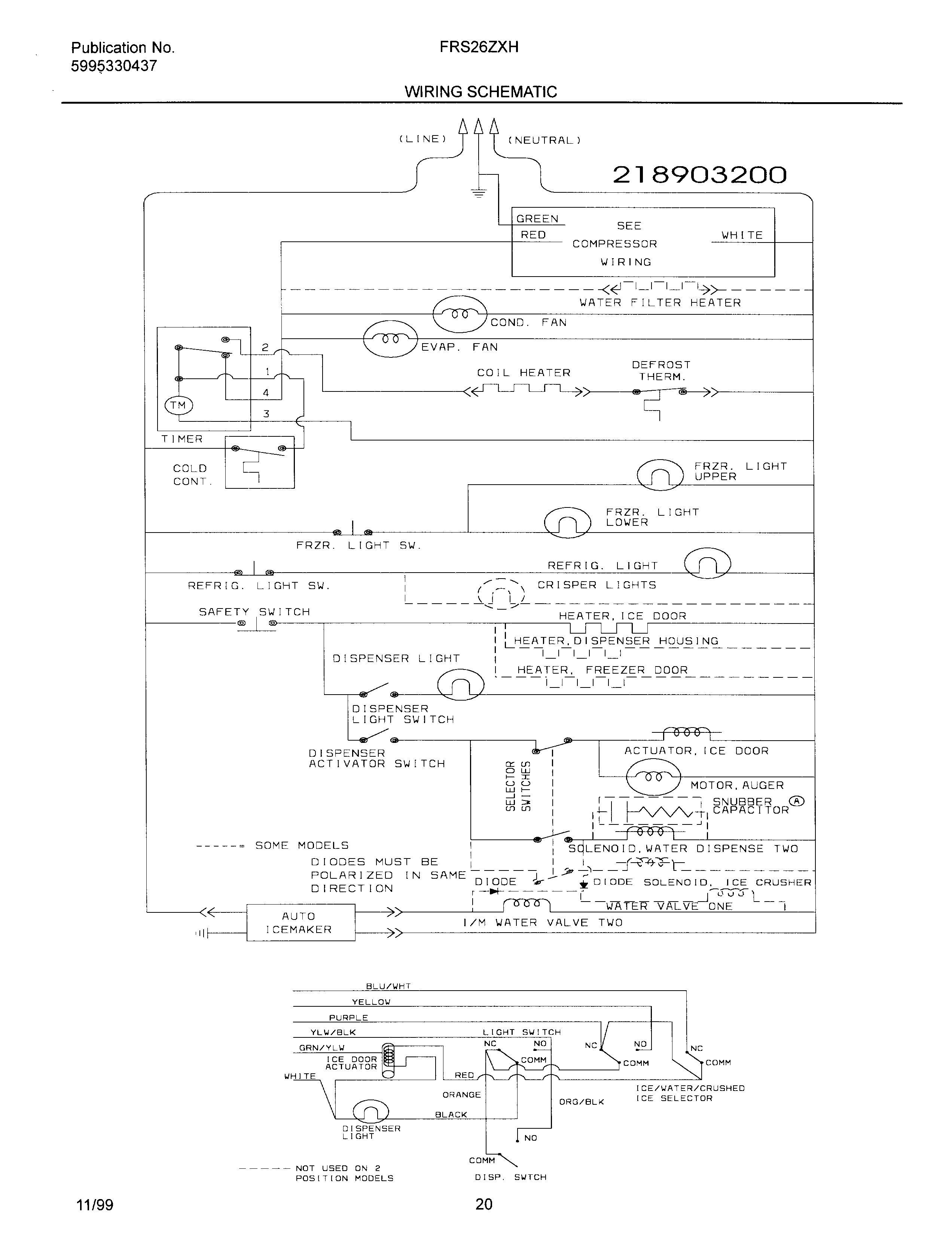Frigidaire OEMF3-FRS26ZXHW1 wiring diagram diagram