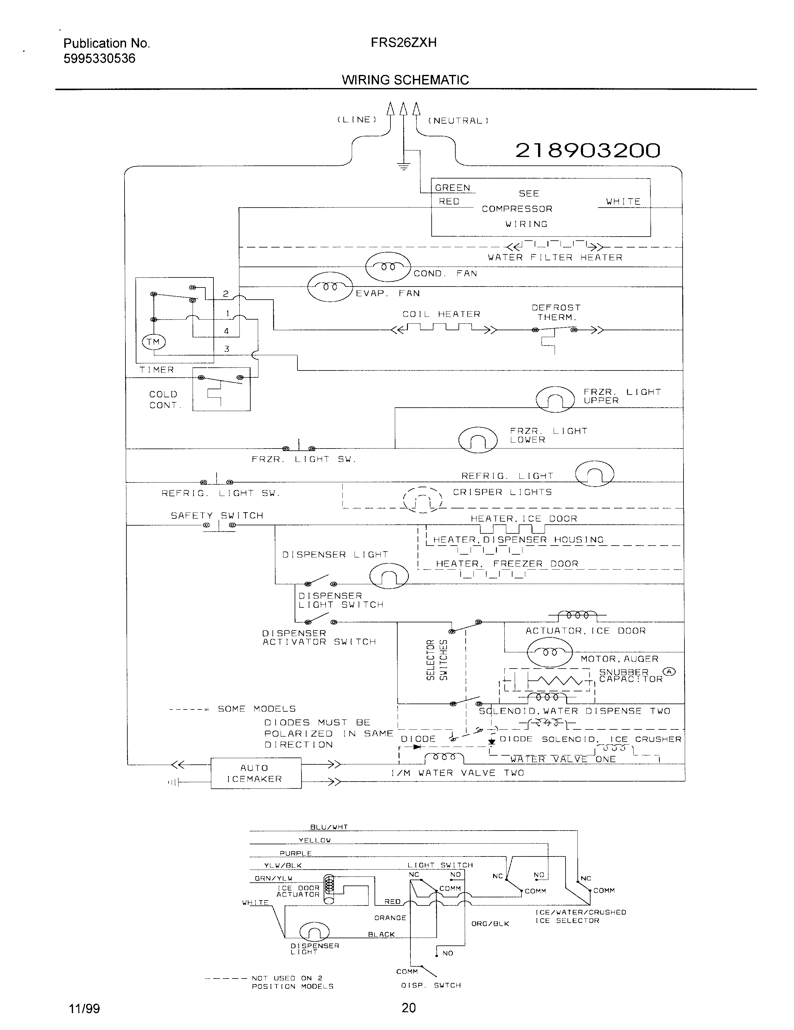 Frigidaire OEMF3-FRS26ZXHW2 wiring daigram diagram
