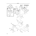 Frigidaire FGF326WGTH burner diagram
