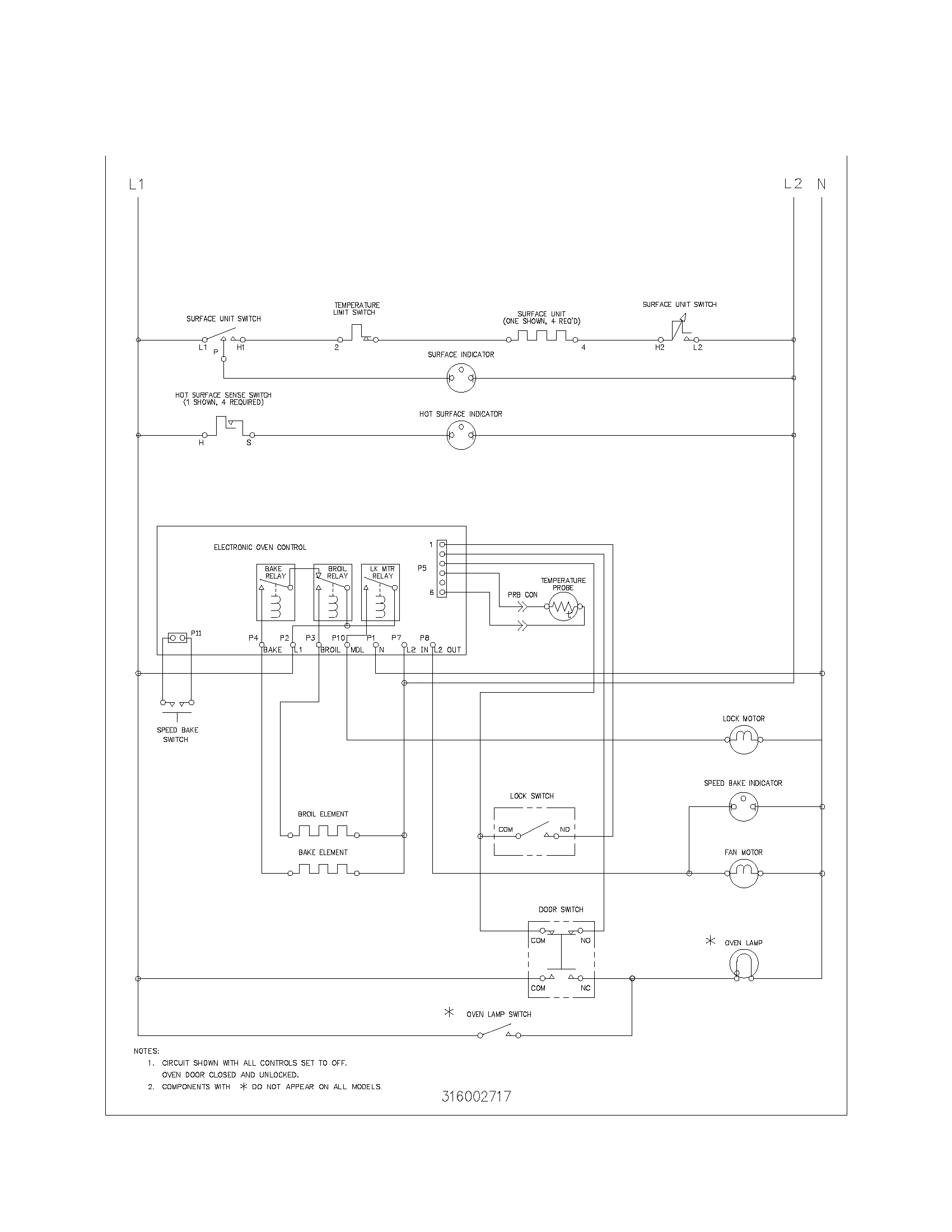 Frigidaire FEF367CGTE wiring diagram diagram