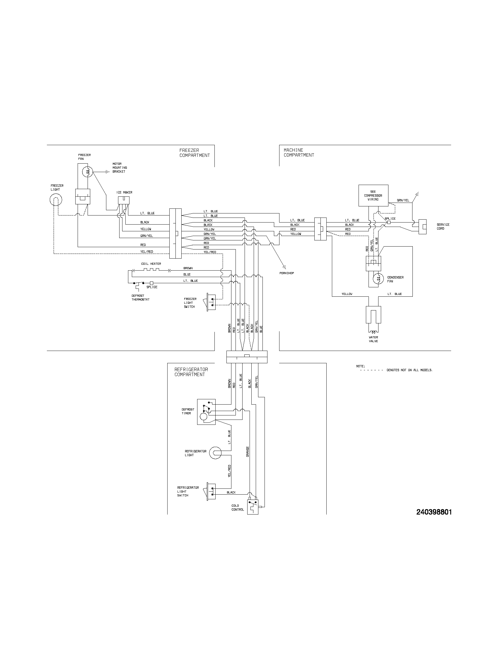 Frigidaire FRT18P5AW0 wiring diagram diagram